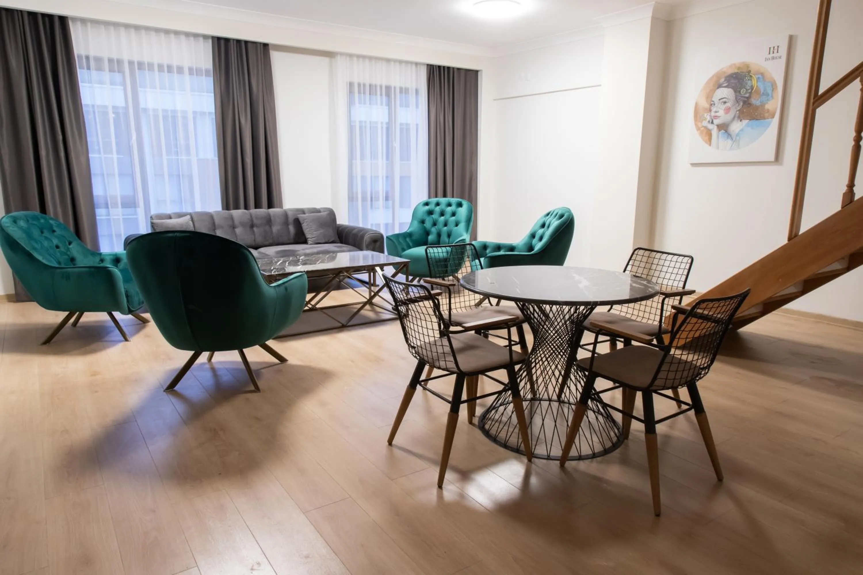 Living room in INN HOUSE LOFT SPA