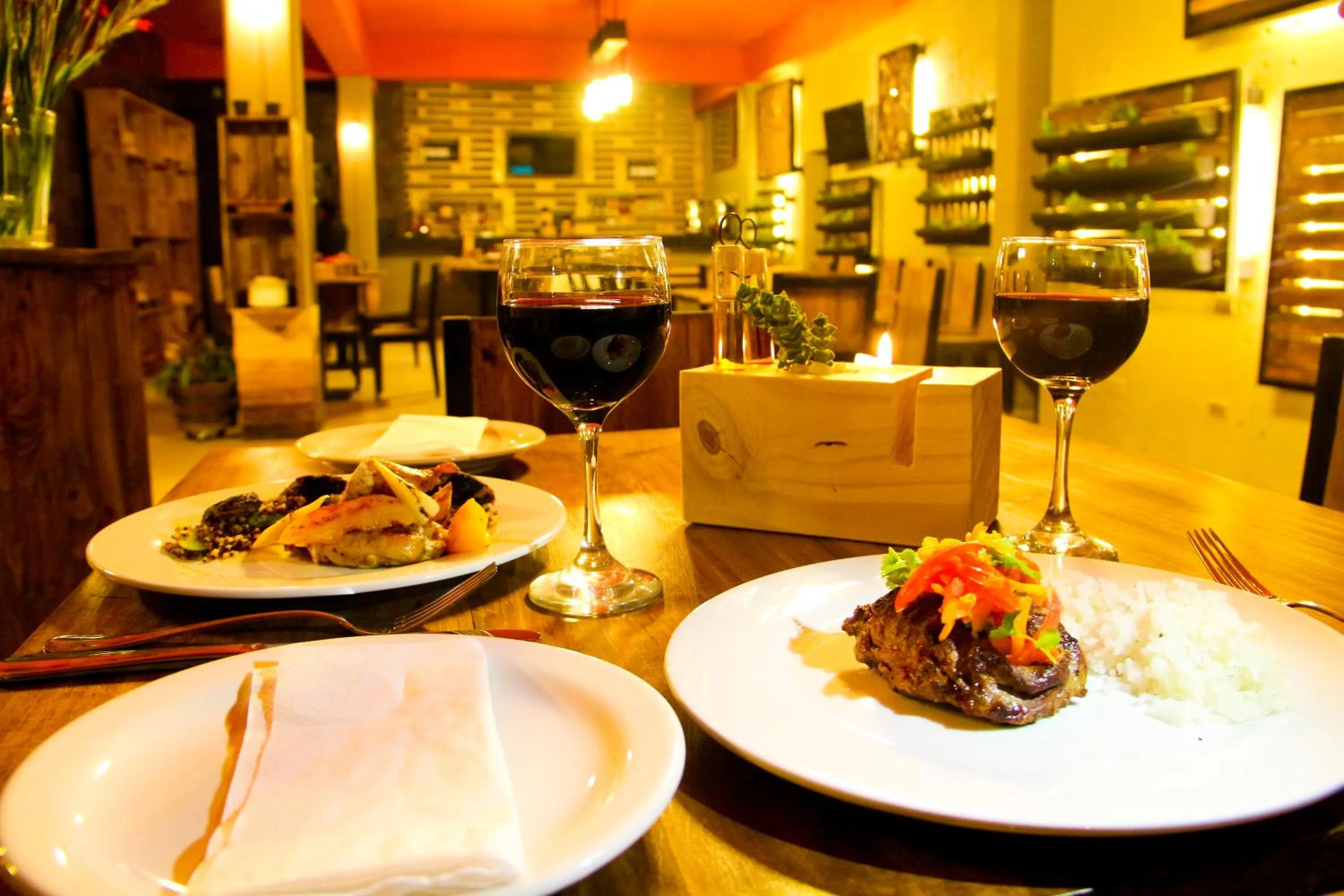 Food and drinks in Hotel Jardines de Uyuni