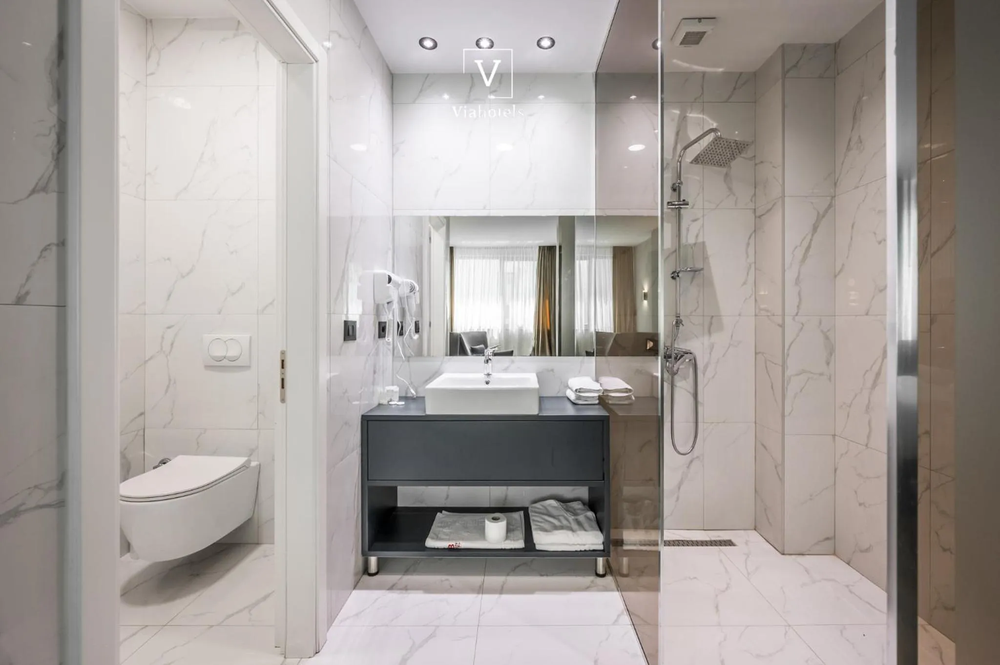 Bathroom in VH Eurostar Tirana Hotel Congress & Tirana Spa