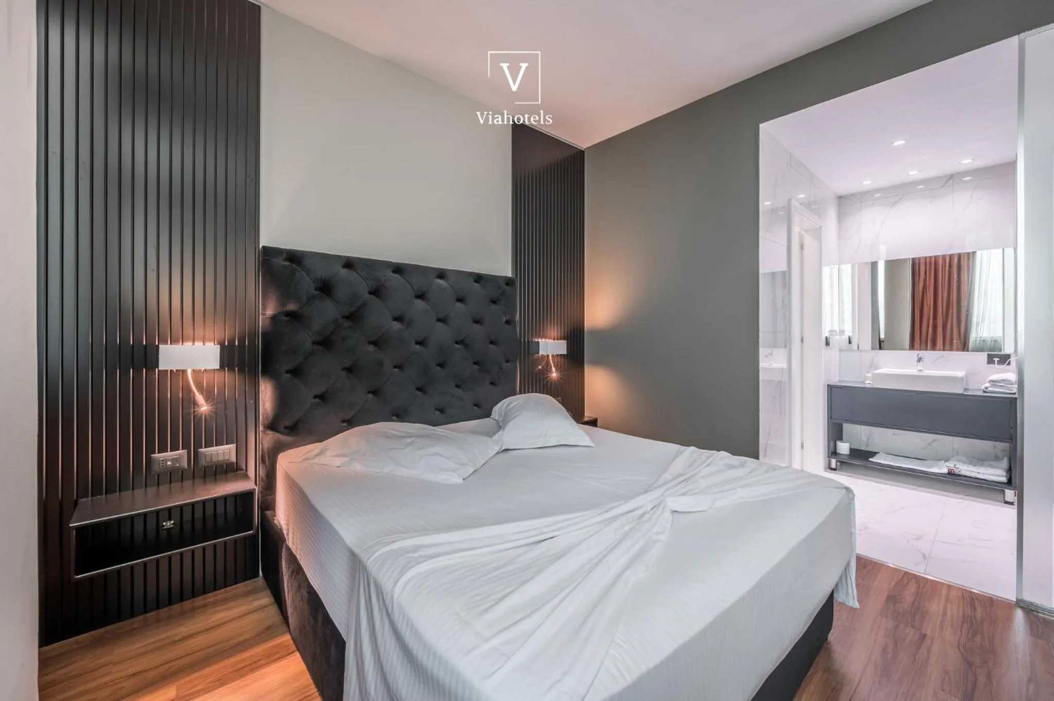 Bed in VH Eurostar Tirana Hotel Congress & Tirana Spa