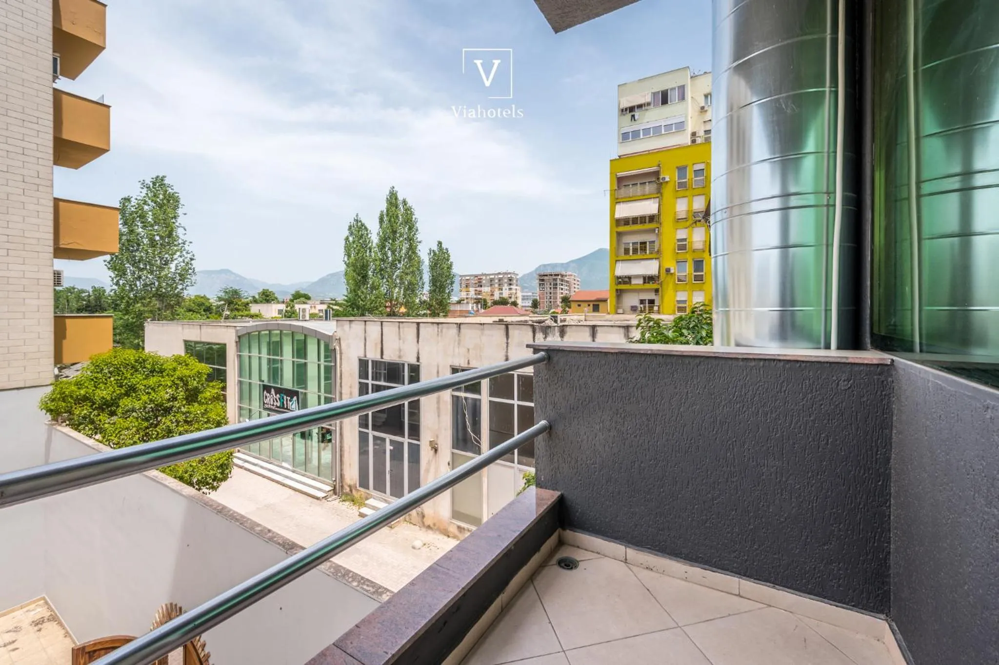 Balcony/Terrace in VH Eurostar Tirana Hotel Congress & Tirana Spa