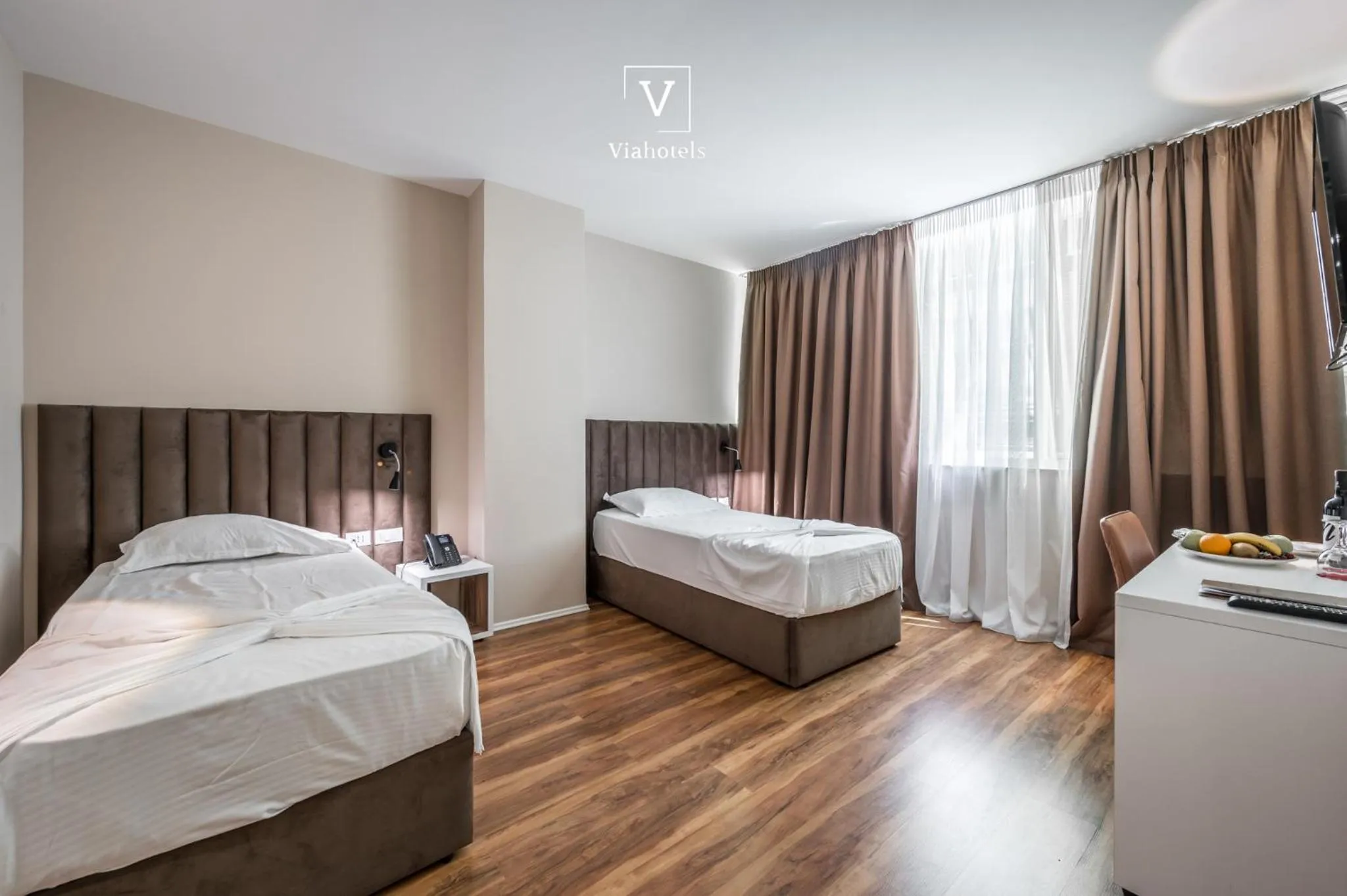 Bed in VH Eurostar Tirana Hotel Congress & Tirana Spa