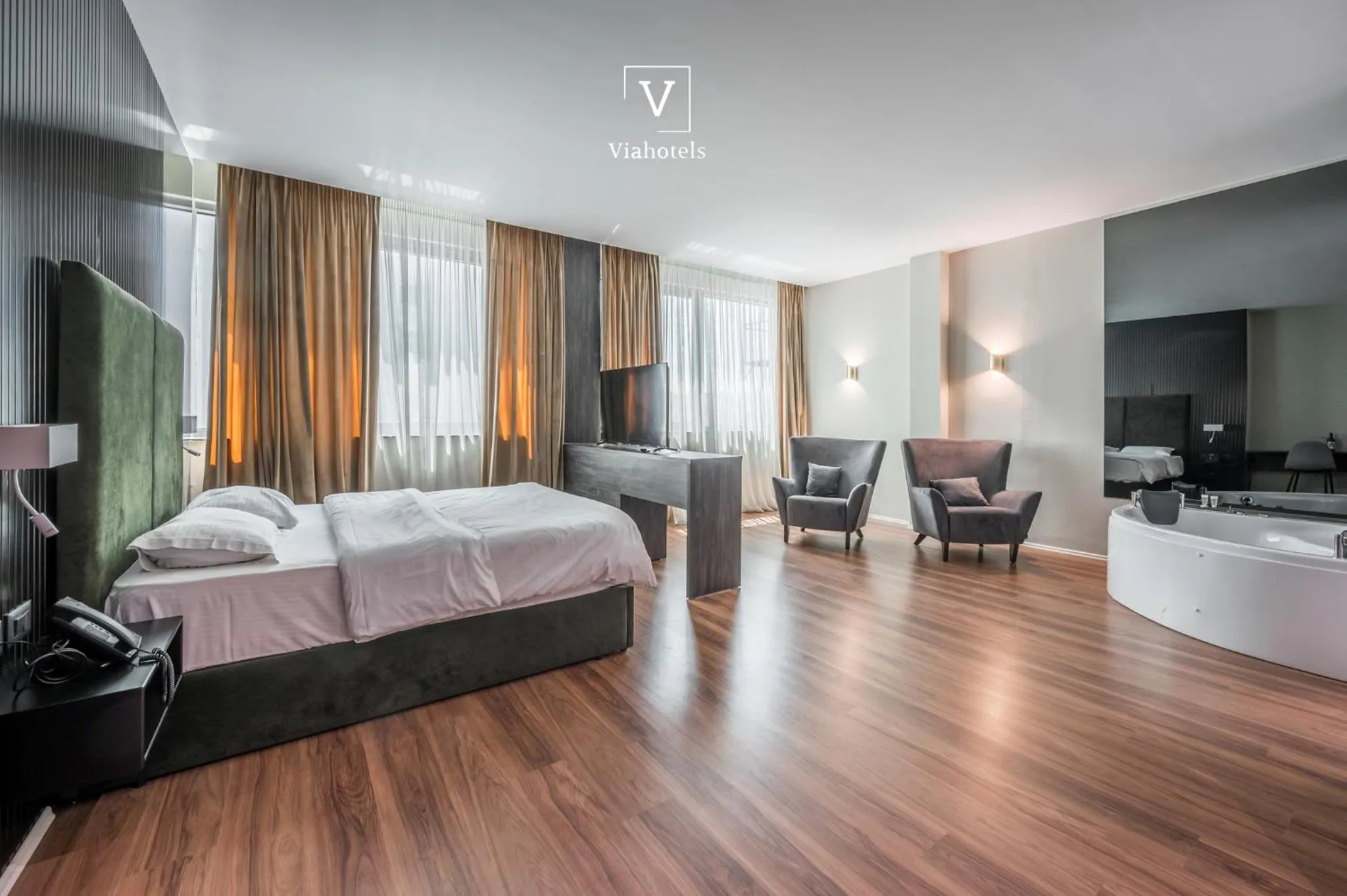 Photo of the whole room, Bed in VH Eurostar Tirana Hotel Congress & Tirana Spa