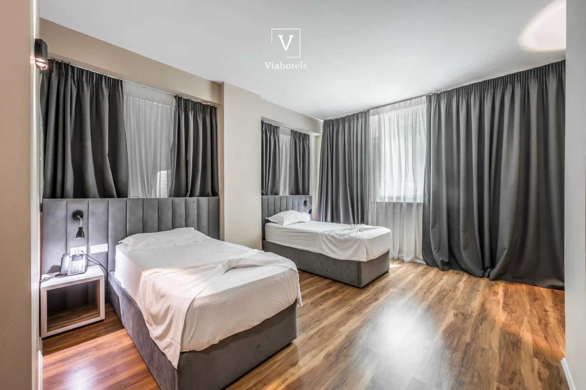 Bed in VH Eurostar Tirana Hotel Congress & Tirana Spa