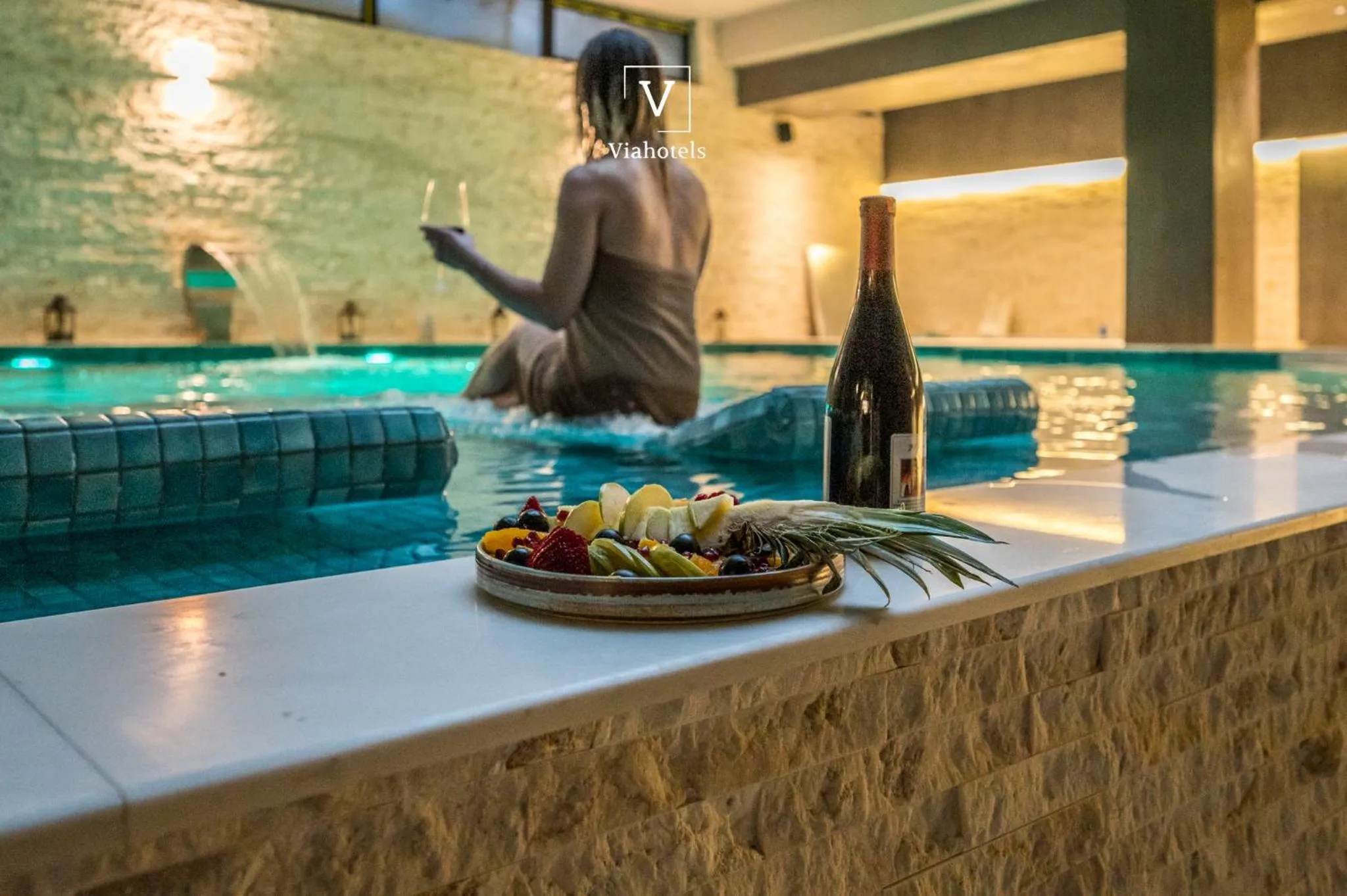 Pool view in VH Eurostar Tirana Hotel Congress & Tirana Spa