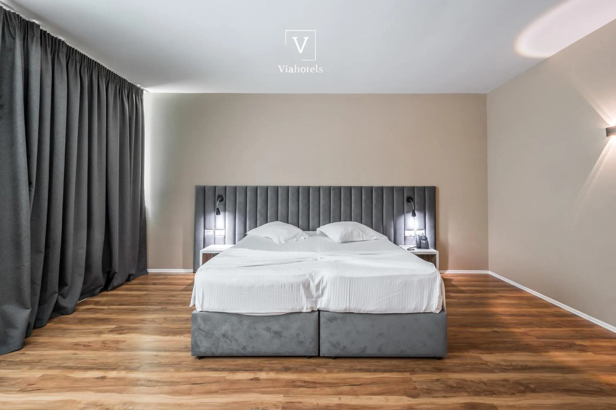 Bed in VH Eurostar Tirana Hotel Congress & Tirana Spa