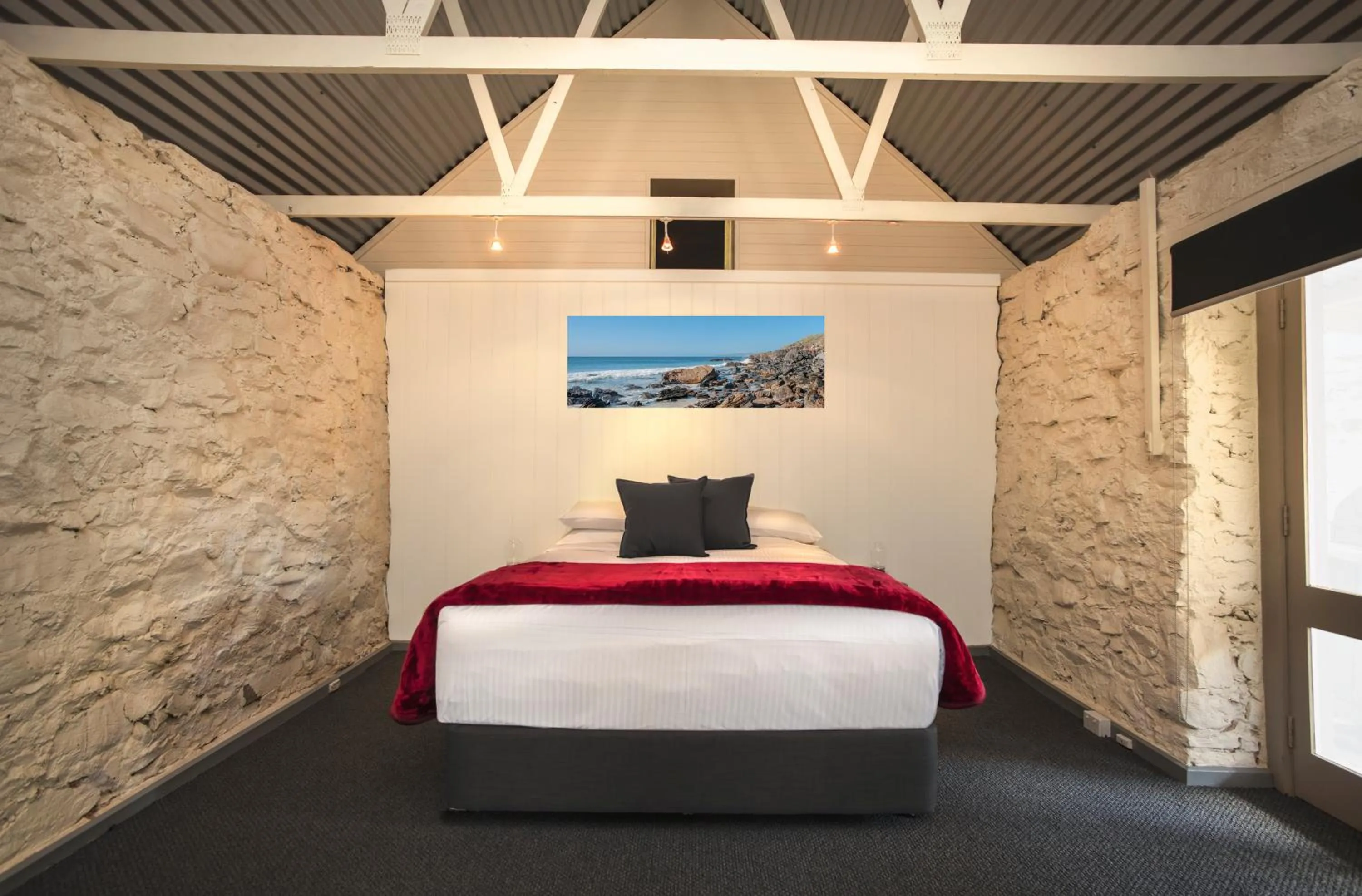 Bed in Second Valley Cottages and Lodge