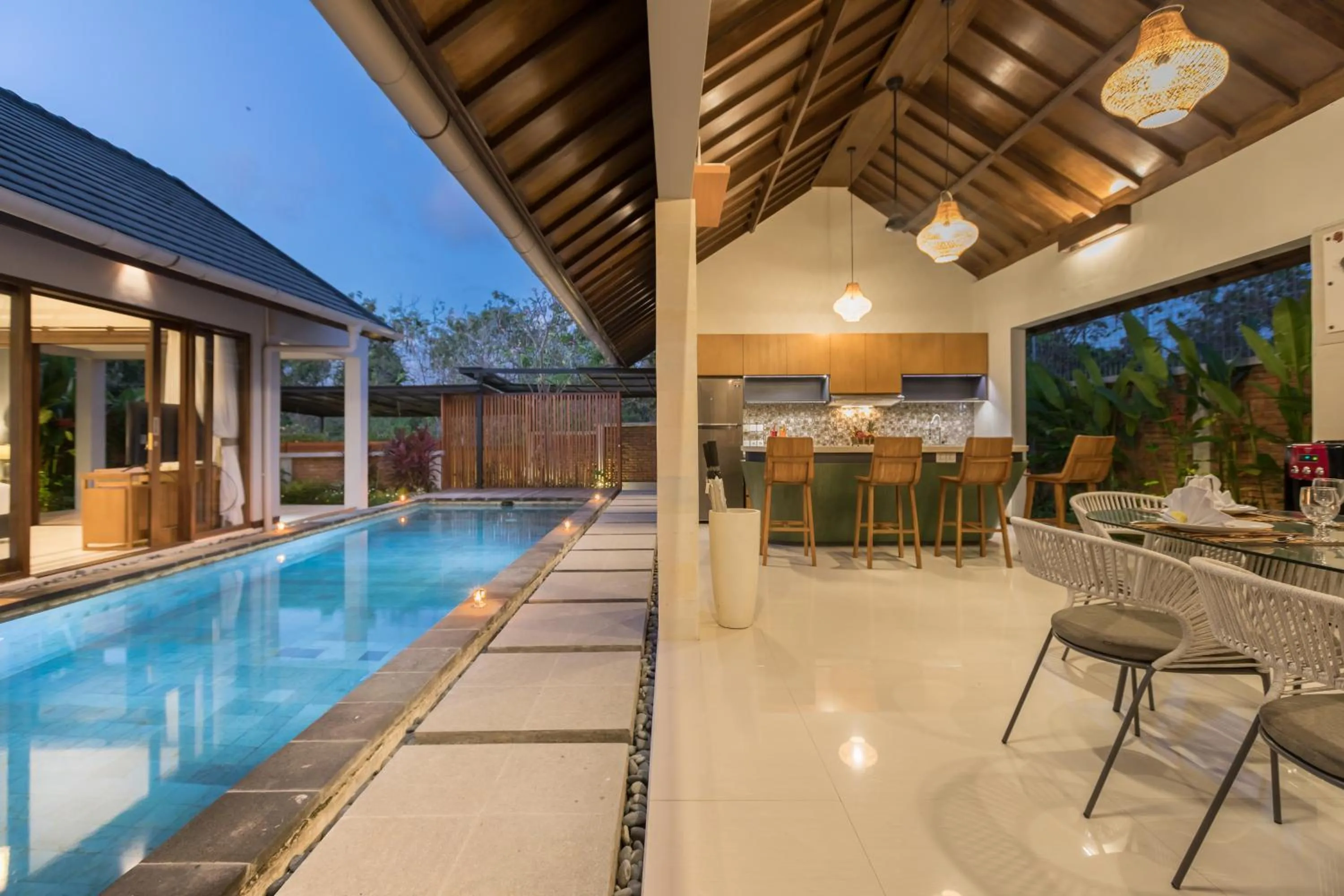 Swimming pool in Villa Ciwuwi Balangan by Nagisa Bali