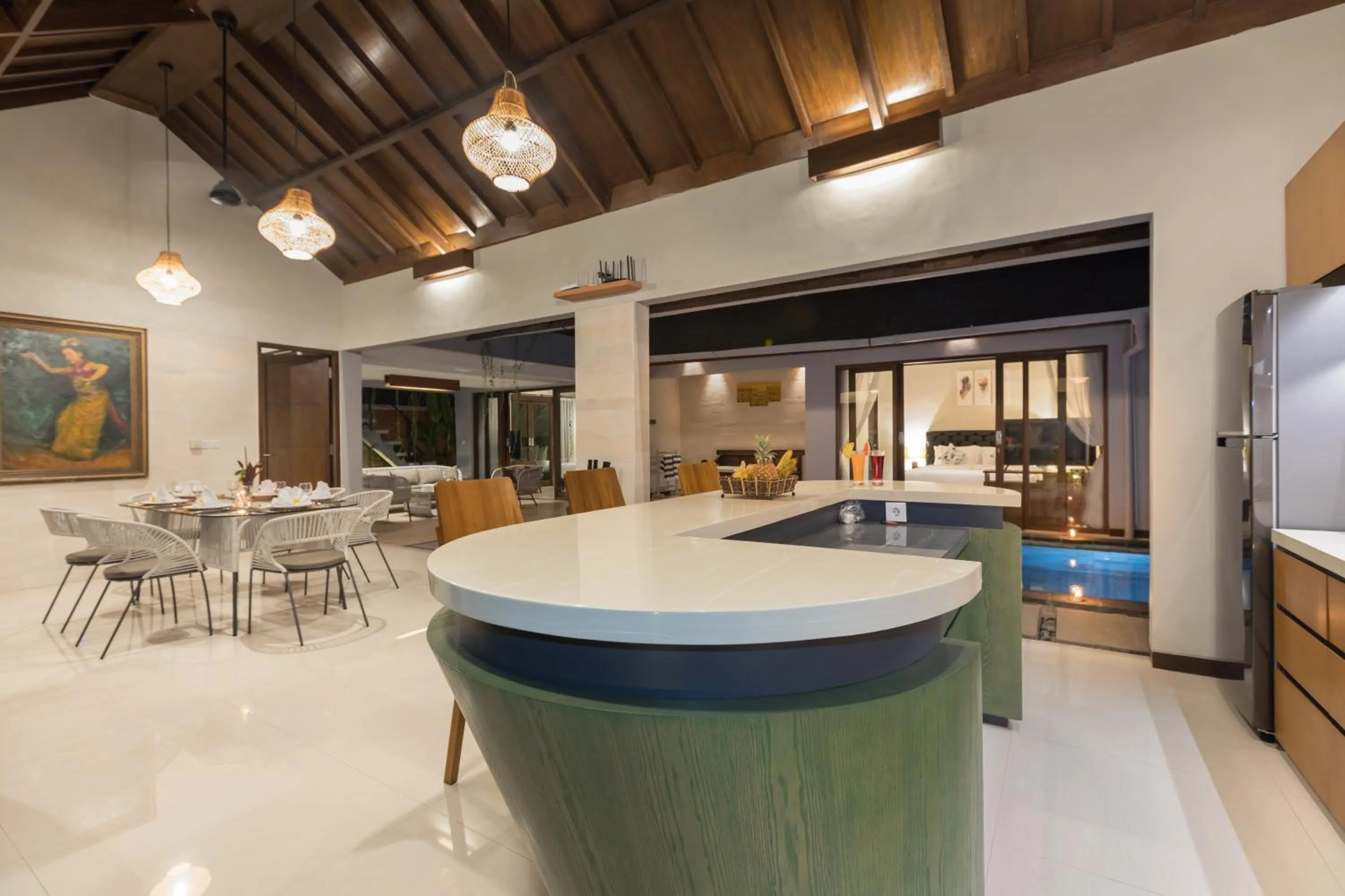 Living room in Villa Ciwuwi Balangan by Nagisa Bali