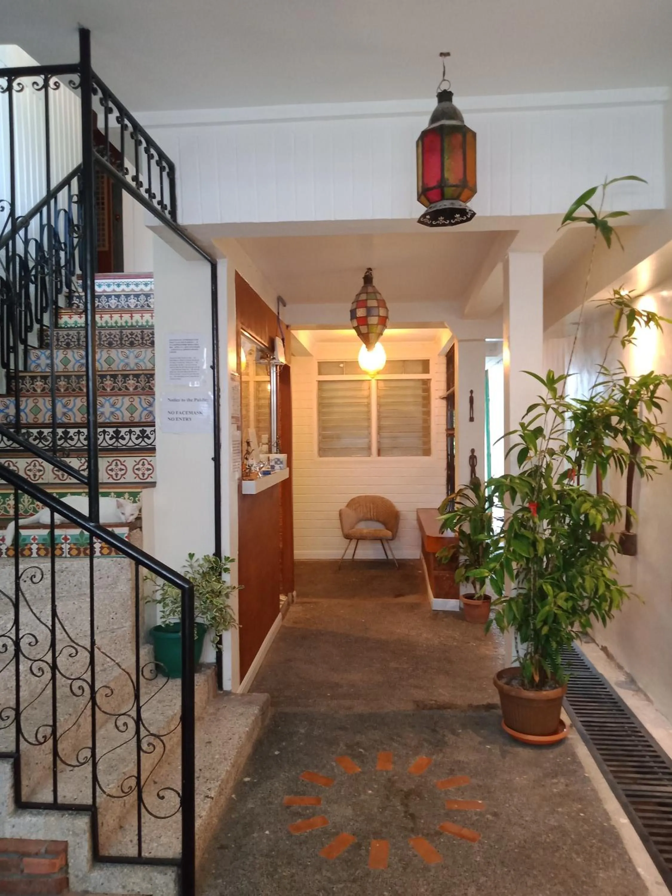 Lobby or reception in Airport Hostel Manila