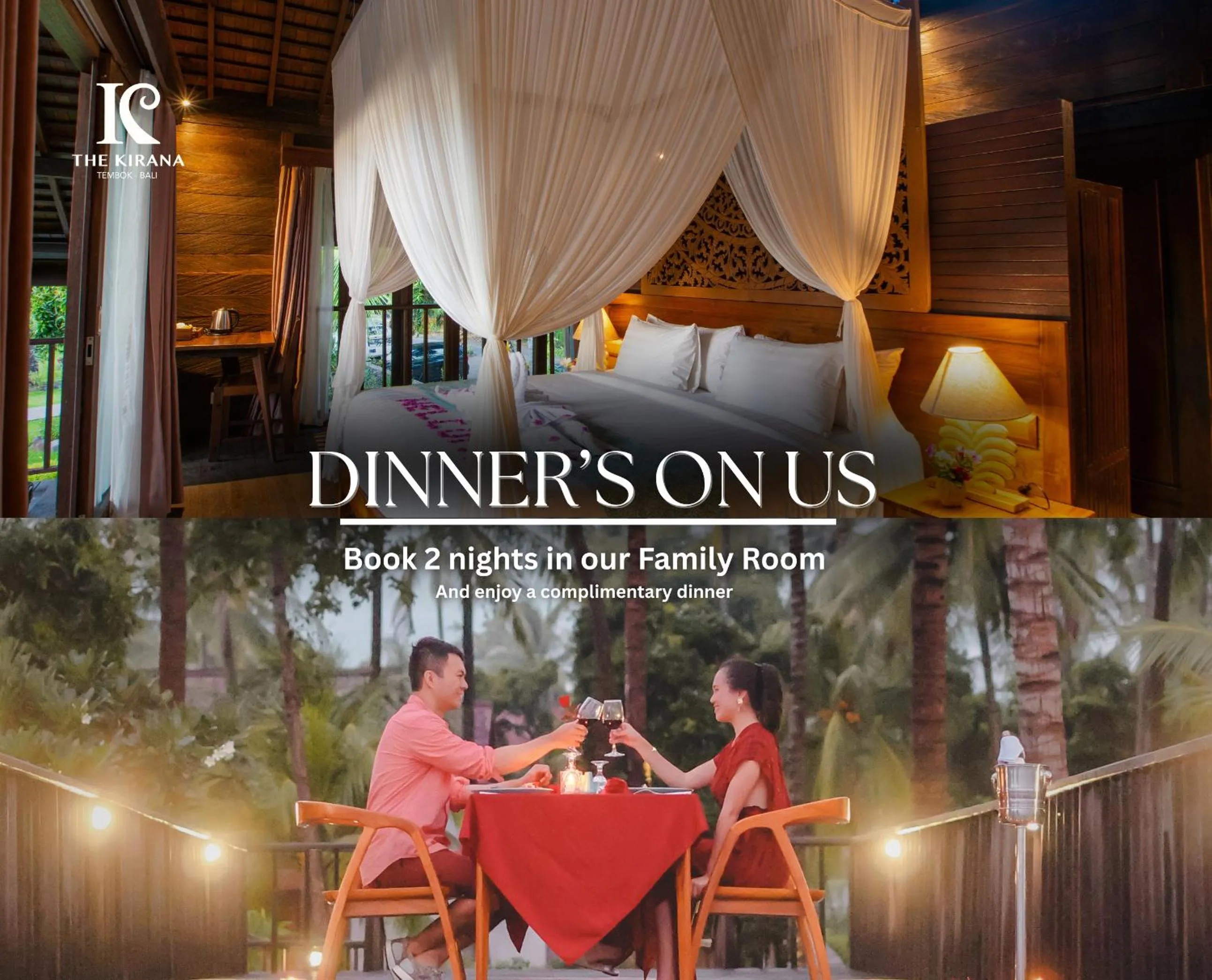 Dinner in The Kirana Tembok