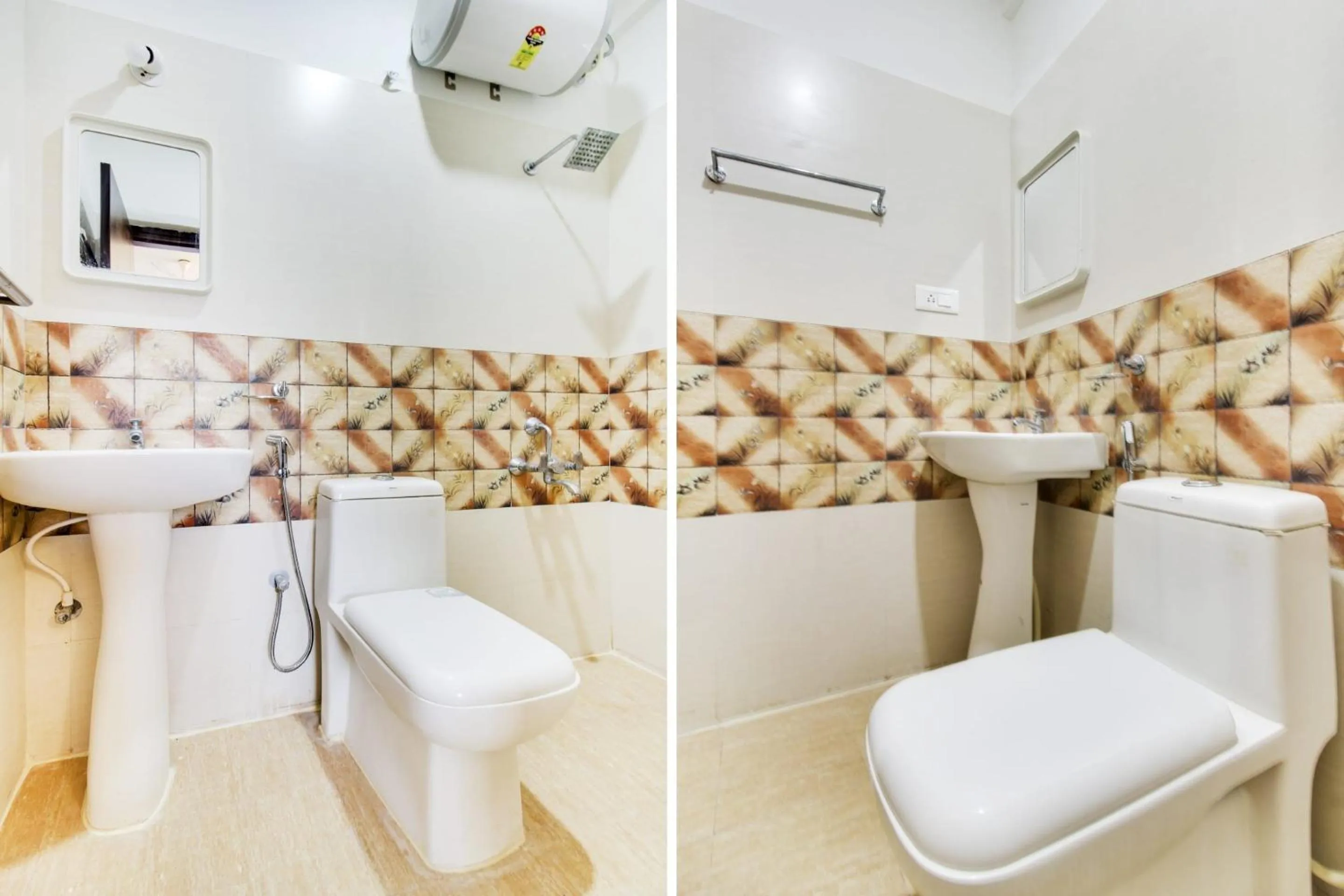 Bathroom in Hotel O Sm Residency