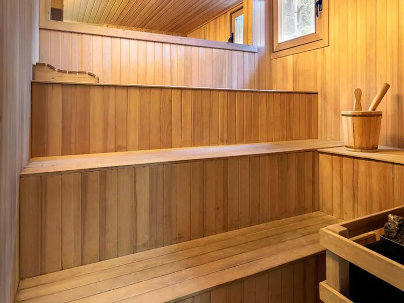 Sauna in Hotel Alto Traful
