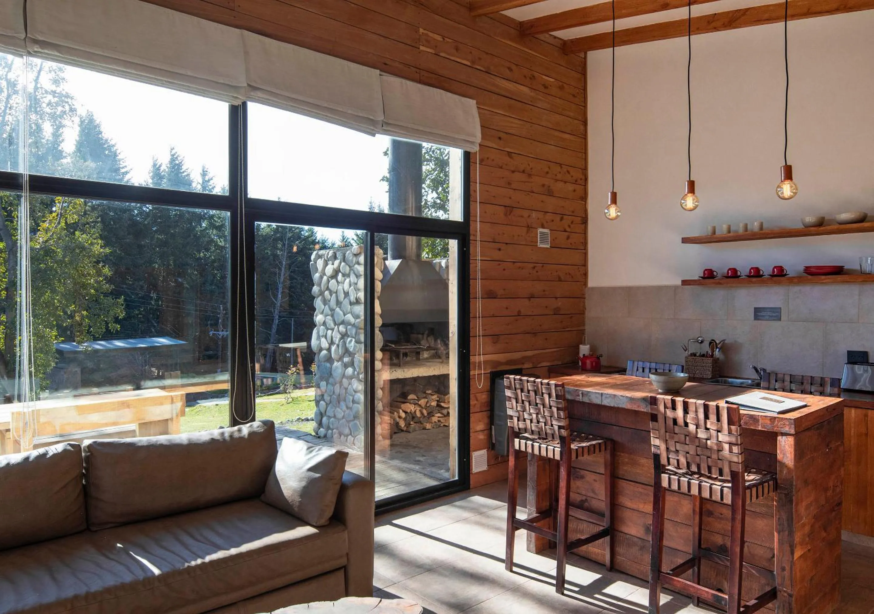 Seating area in Hotel Alto Traful