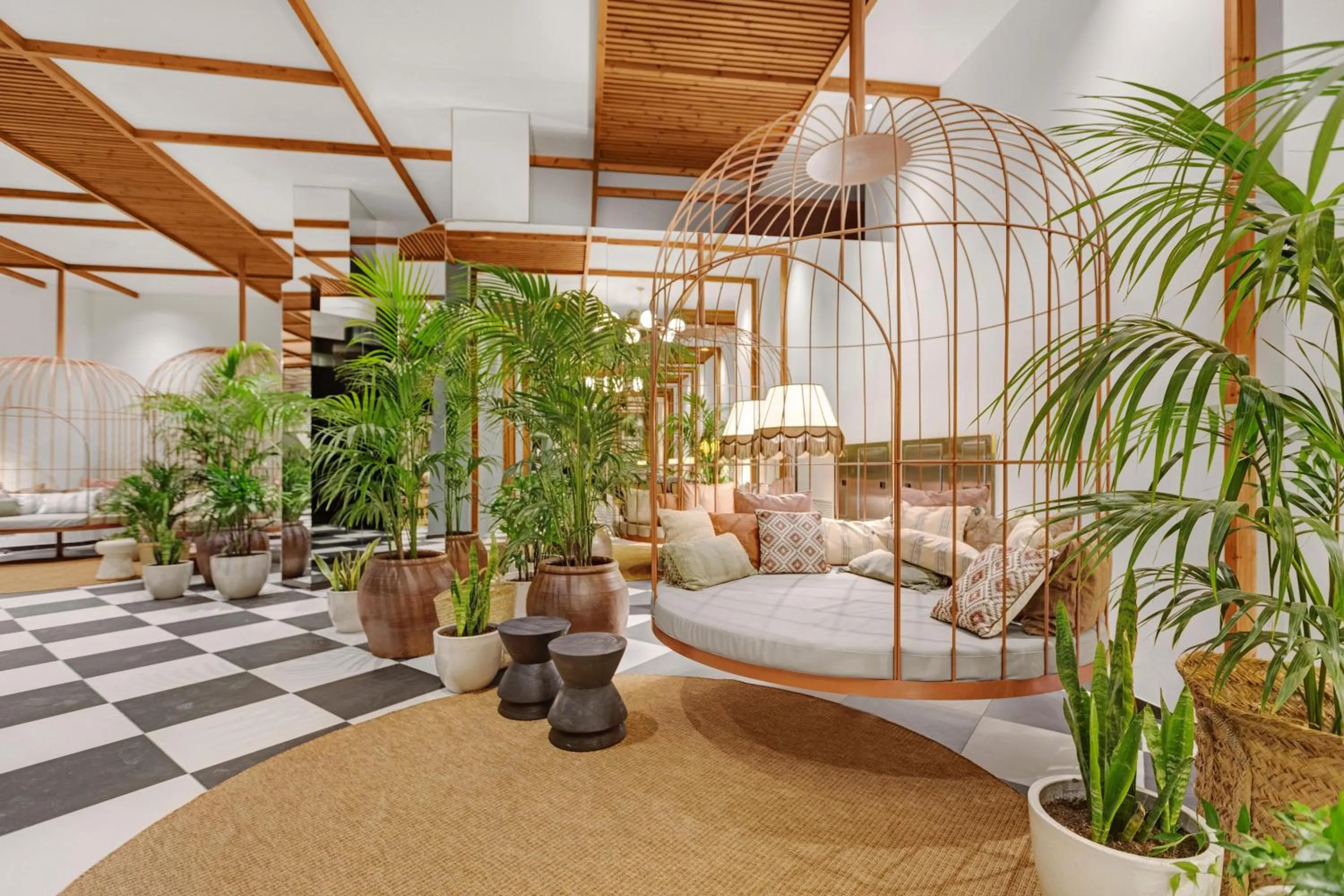 Lobby or reception in Hotel Aubamar Suites & Spa