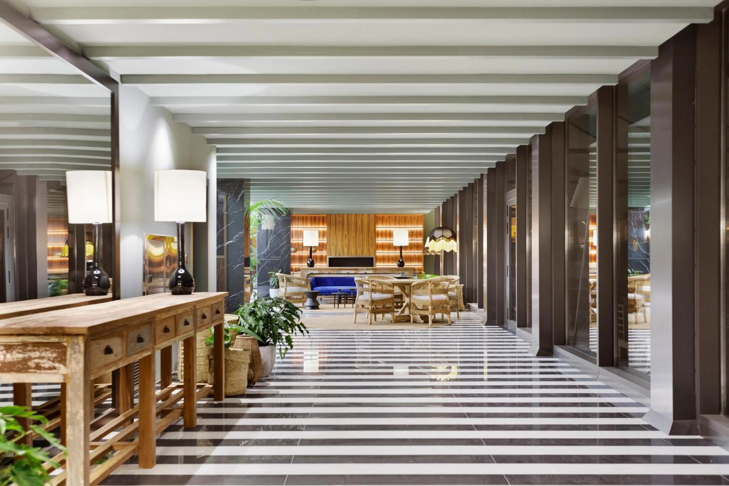 Lobby or reception in Hotel Aubamar Suites & Spa