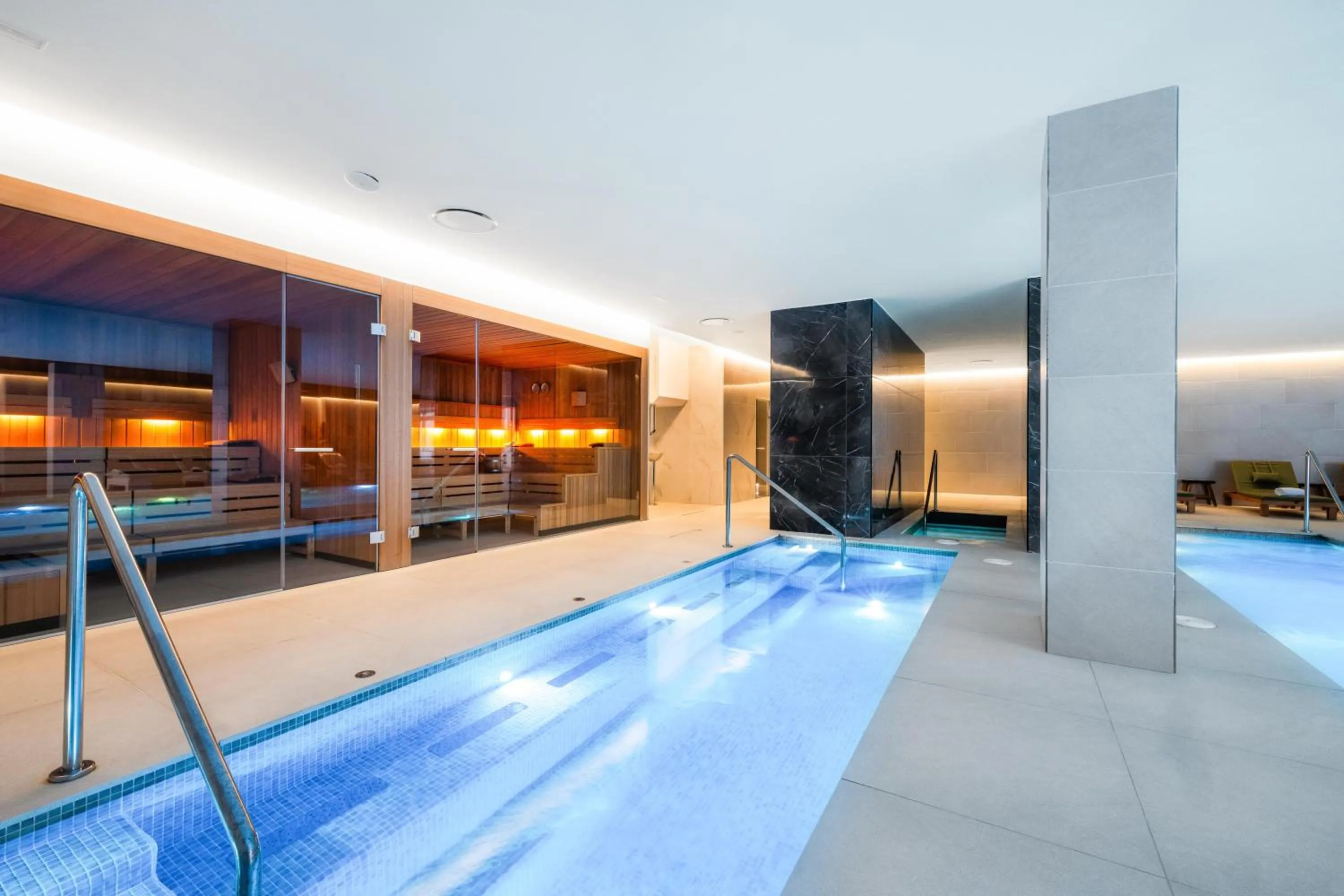 Sauna in Hotel Aubamar Suites & Spa