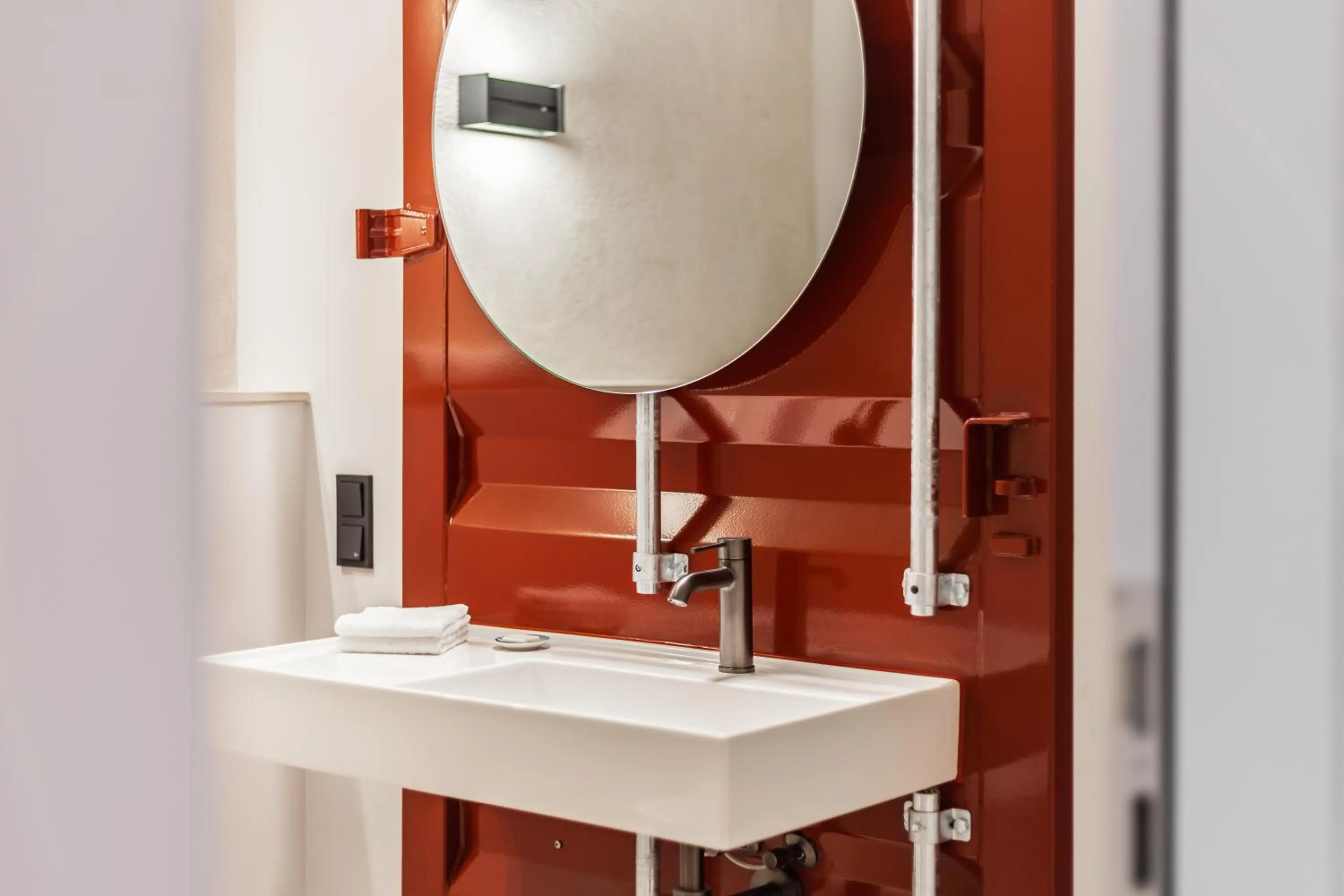 Shower in Hotel Die Reederin