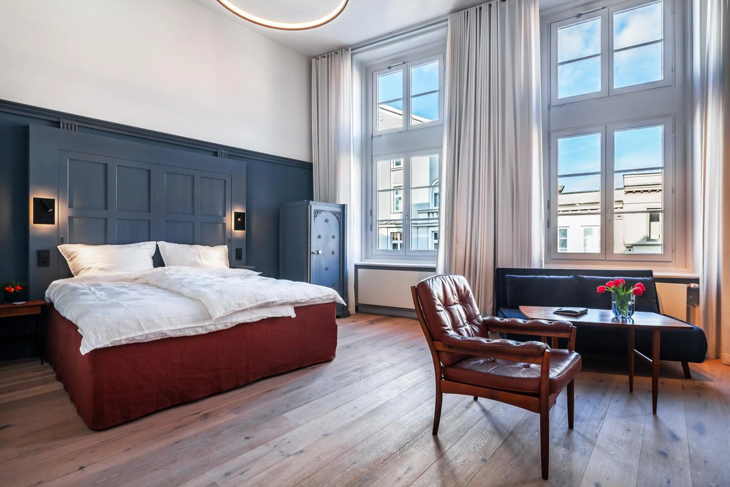 Photo of the whole room, Bed in Hotel Die Reederin