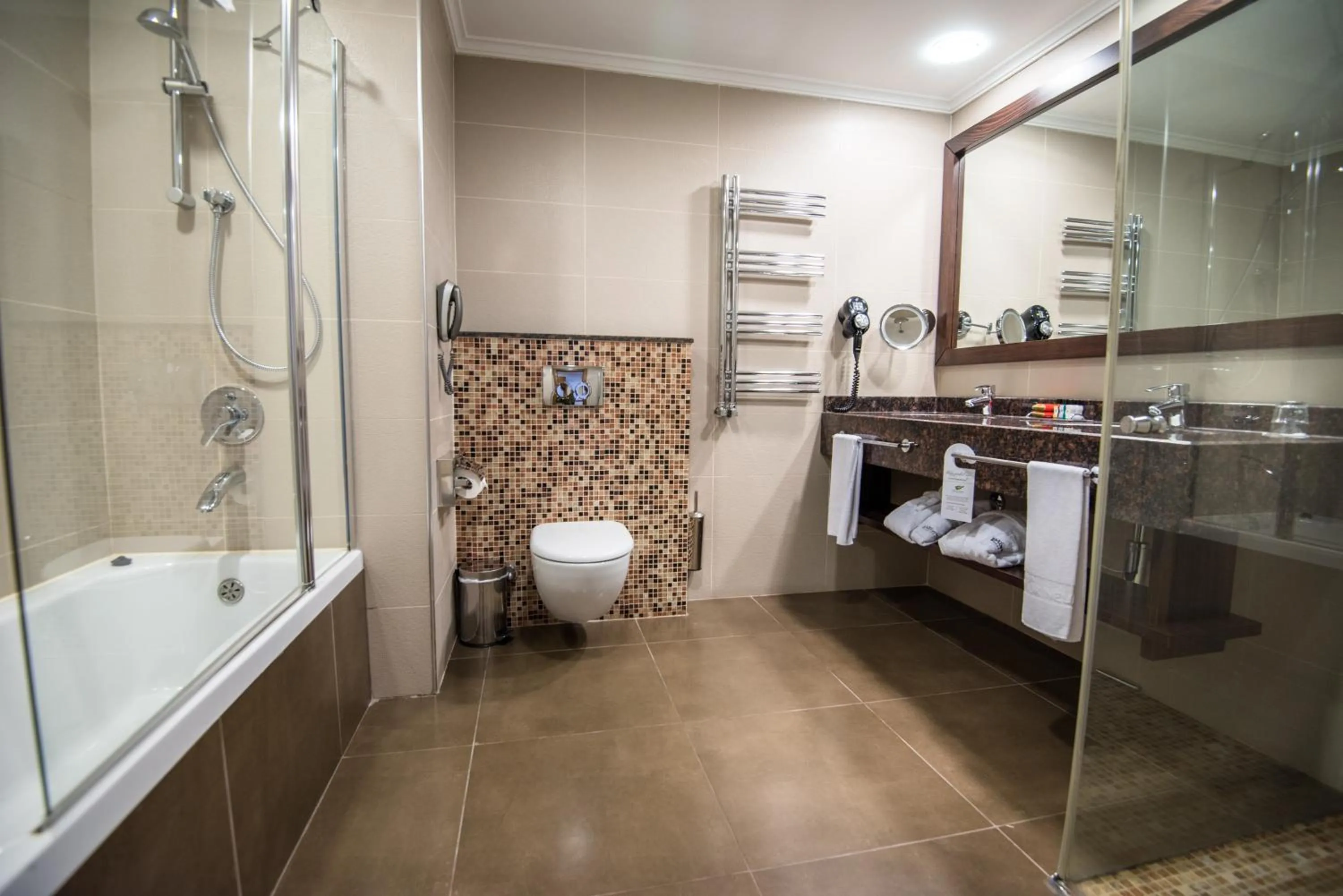 Shower in Korineum Golf & Beach Resort