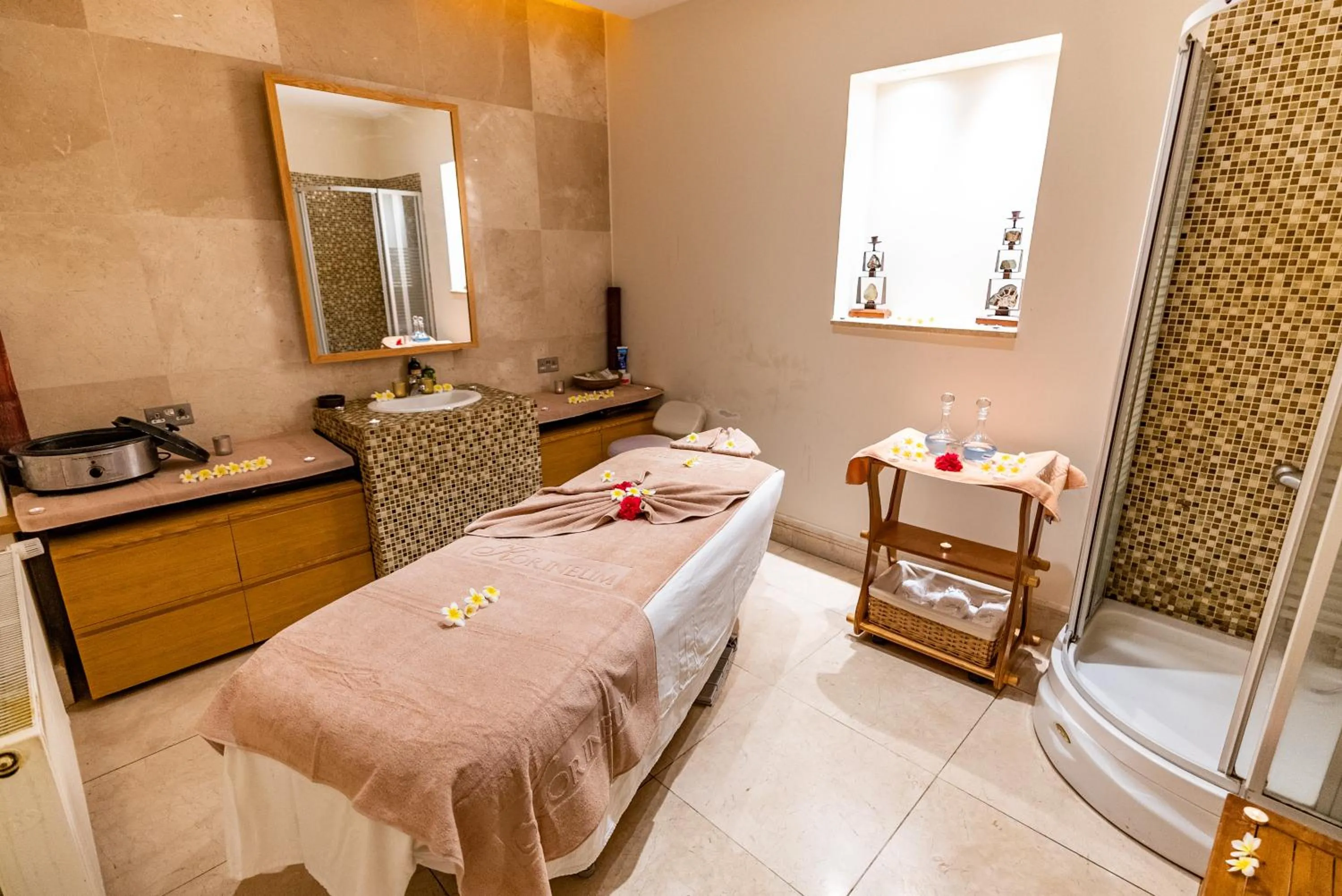 Spa and wellness centre/facilities, Bed in Korineum Golf & Beach Resort