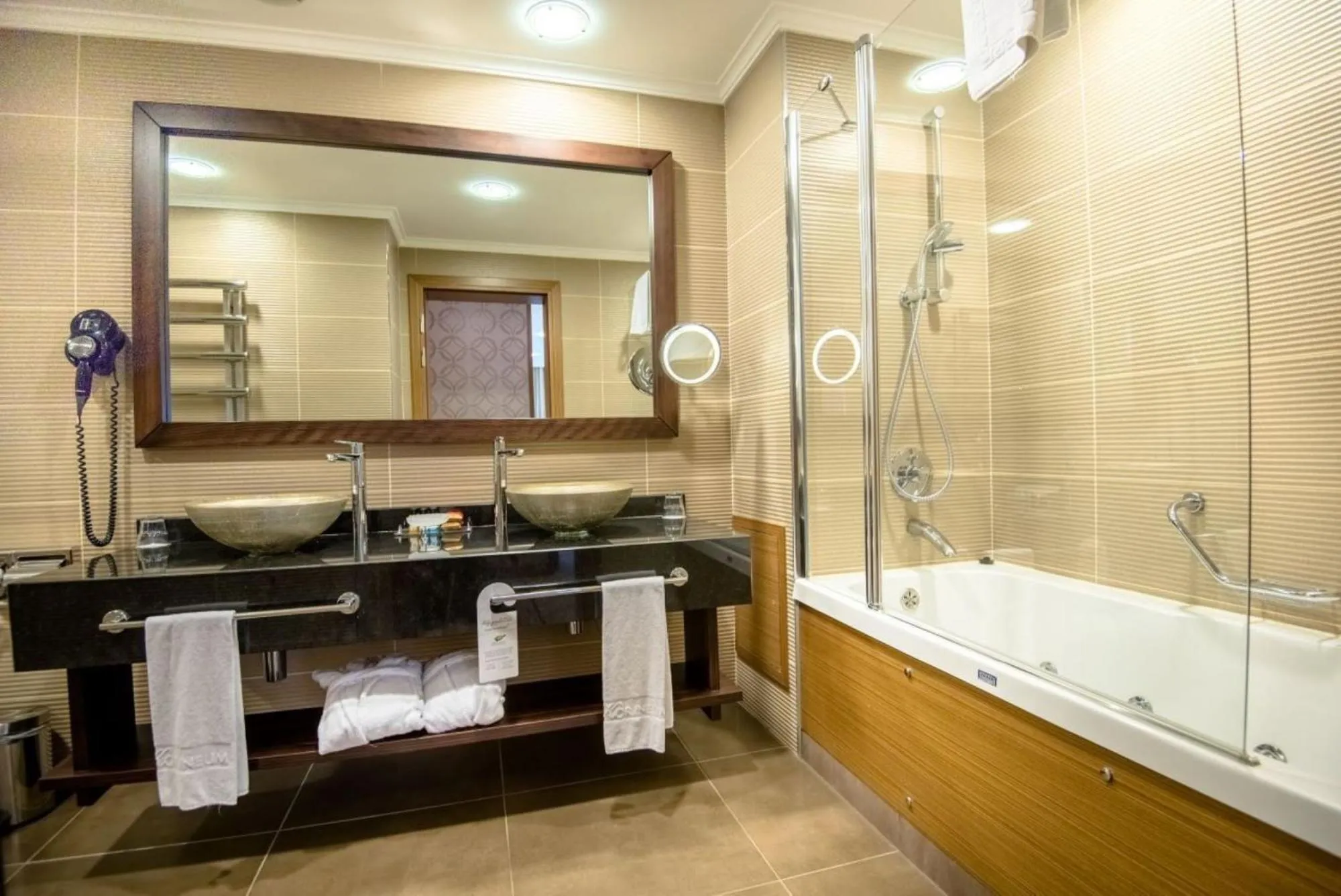Shower in Korineum Golf & Beach Resort
