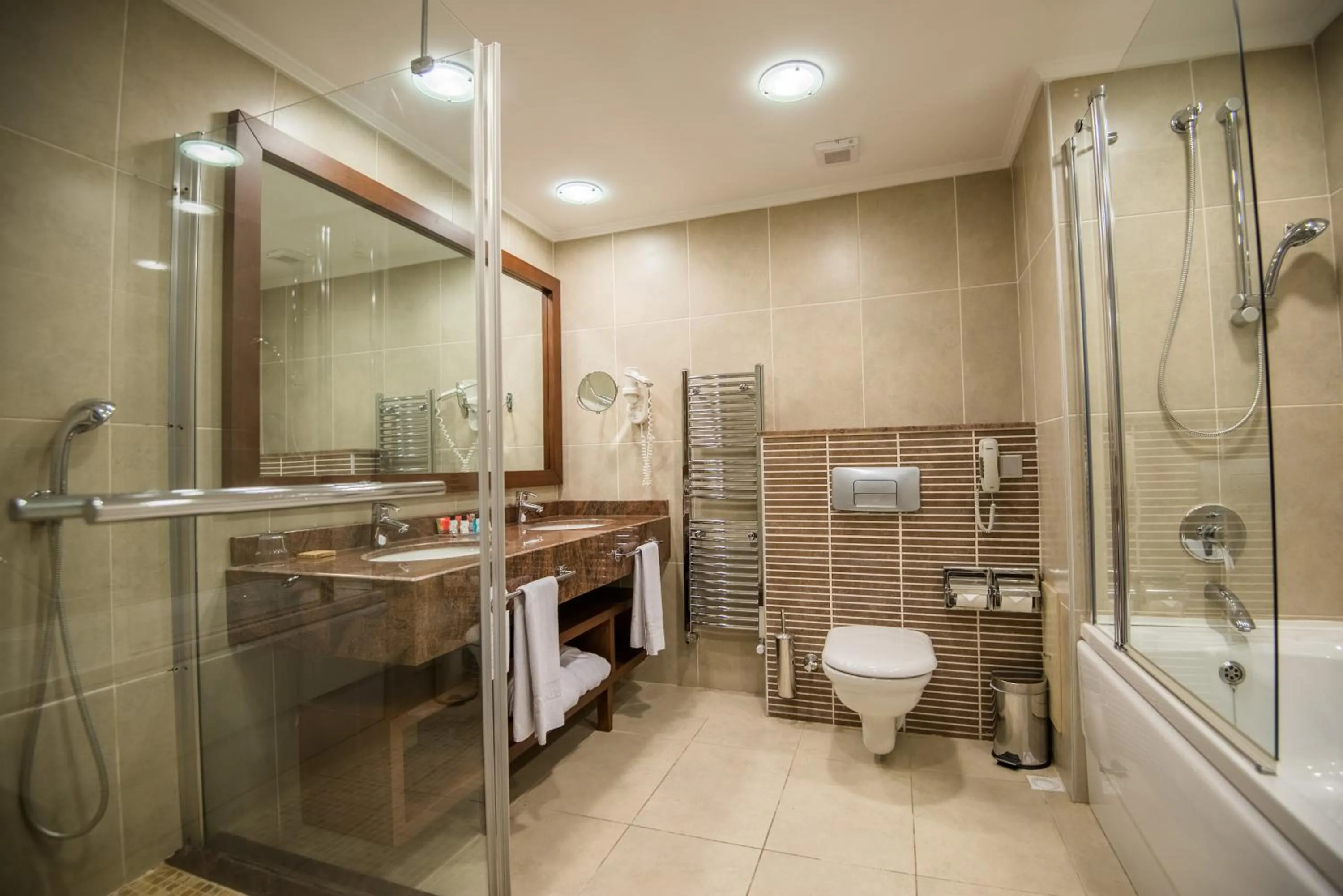 Shower in Korineum Golf & Beach Resort