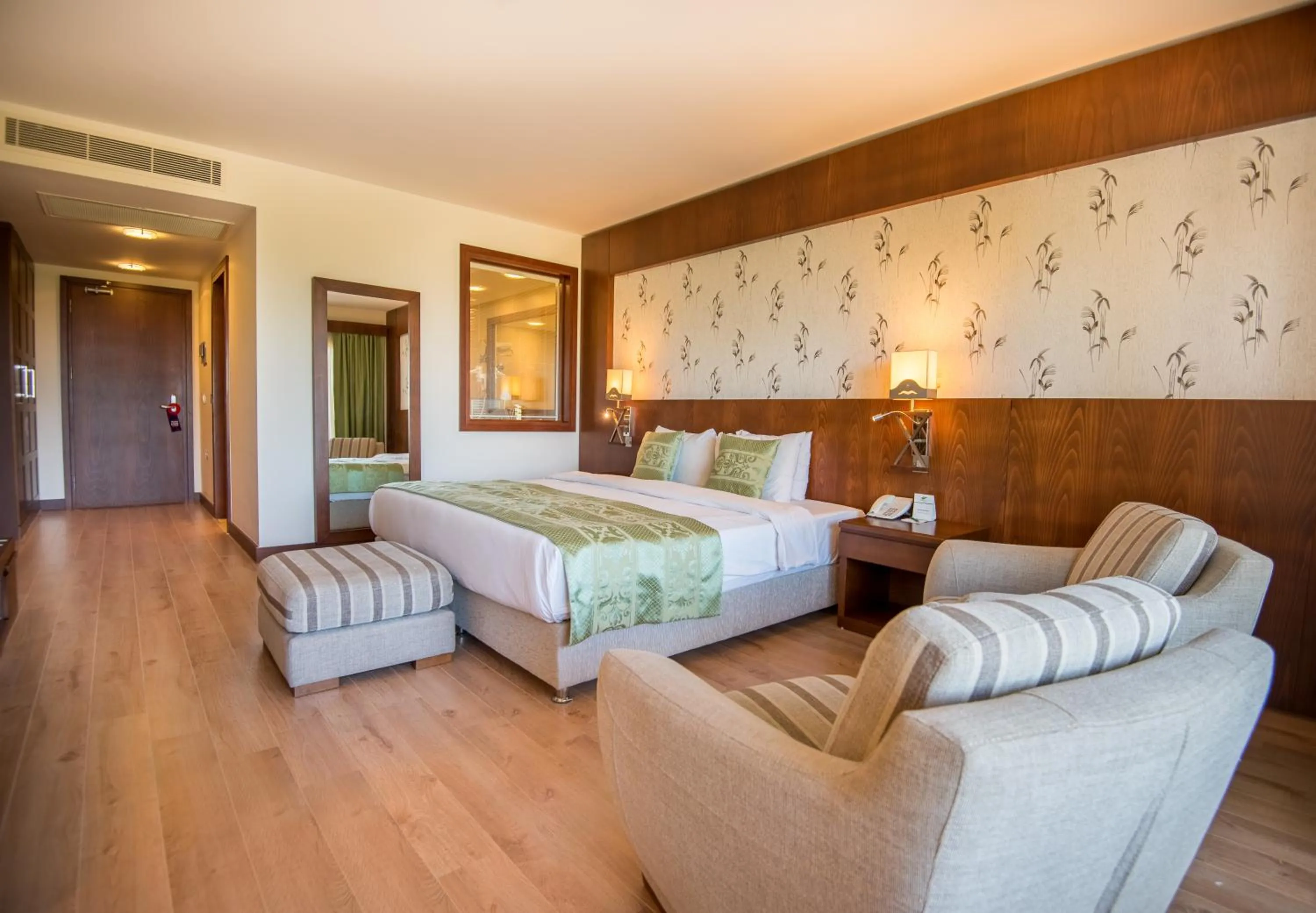 Bed in Korineum Golf & Beach Resort