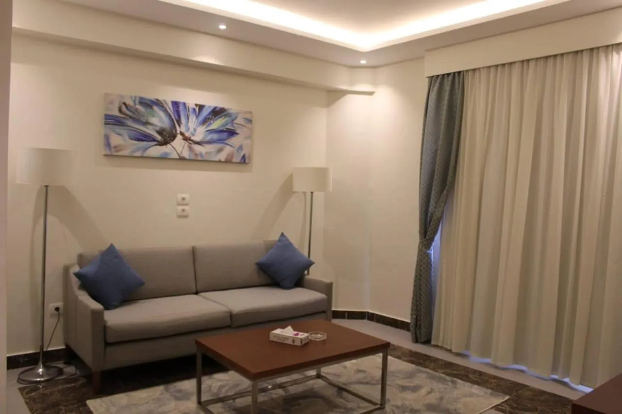 Living room in Royal Jewel Al Raml Hotel