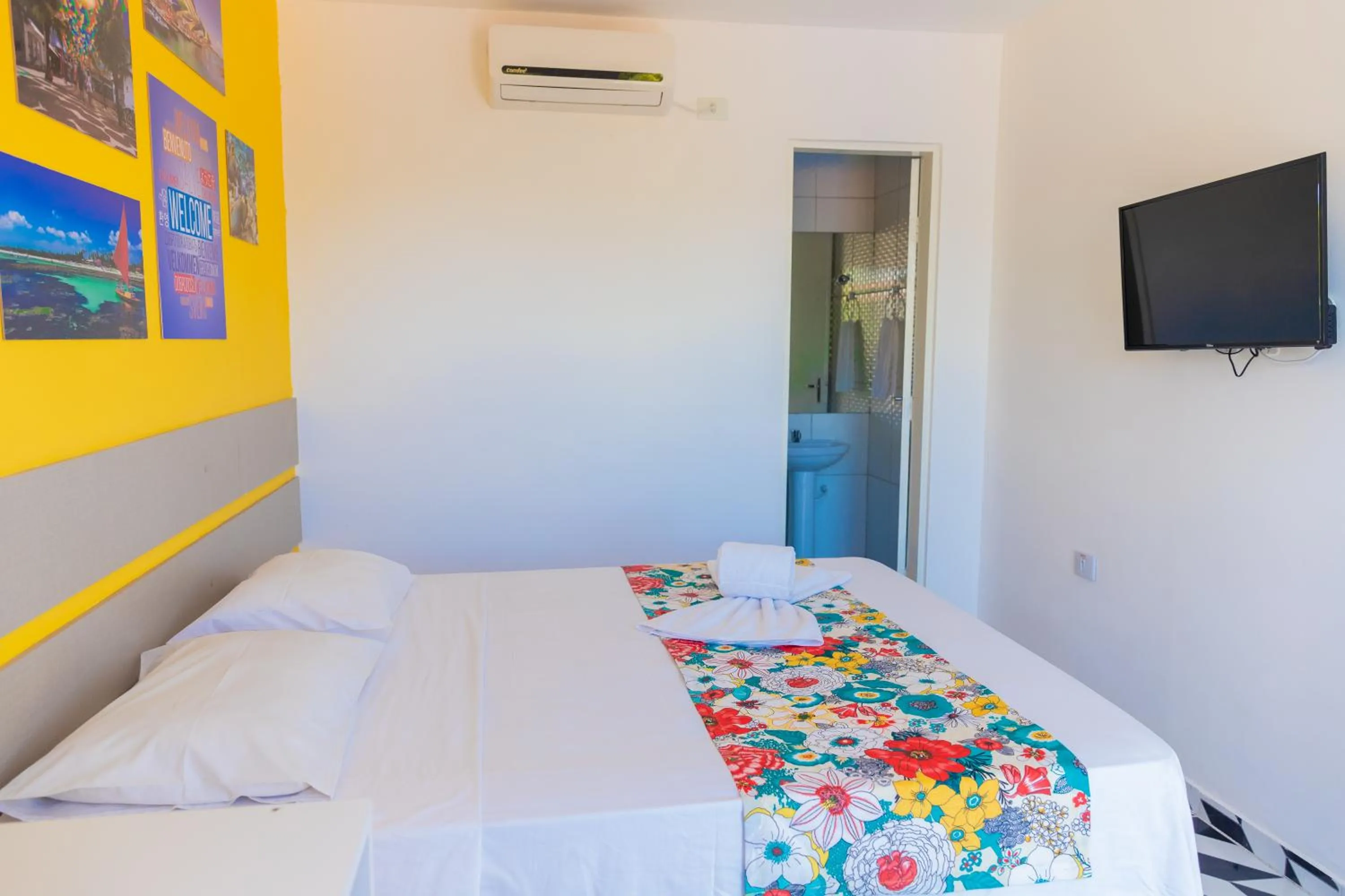 Bed in Pousada Summer Beach by AFT