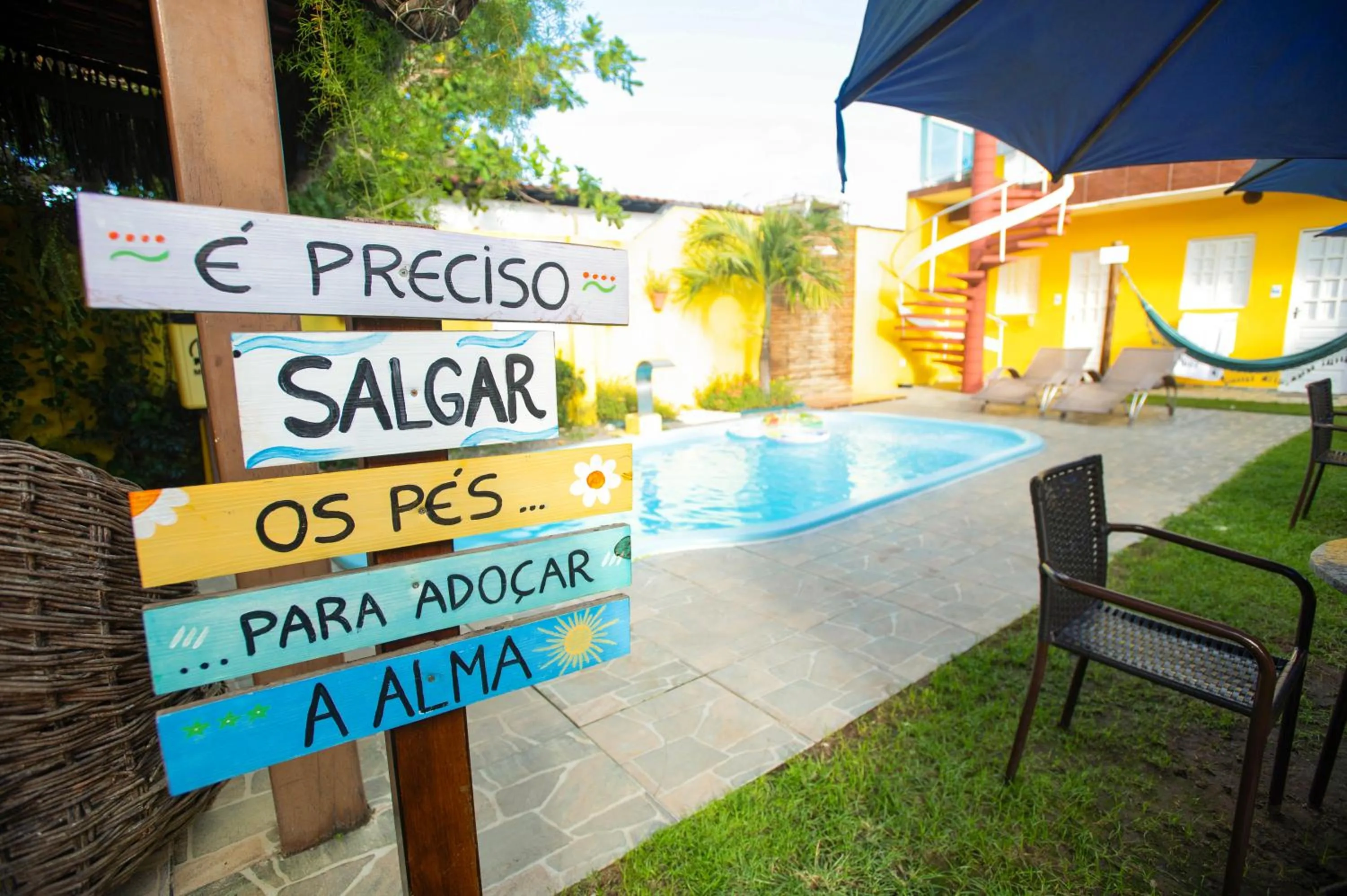 Pool view in Pousada Summer Beach by AFT