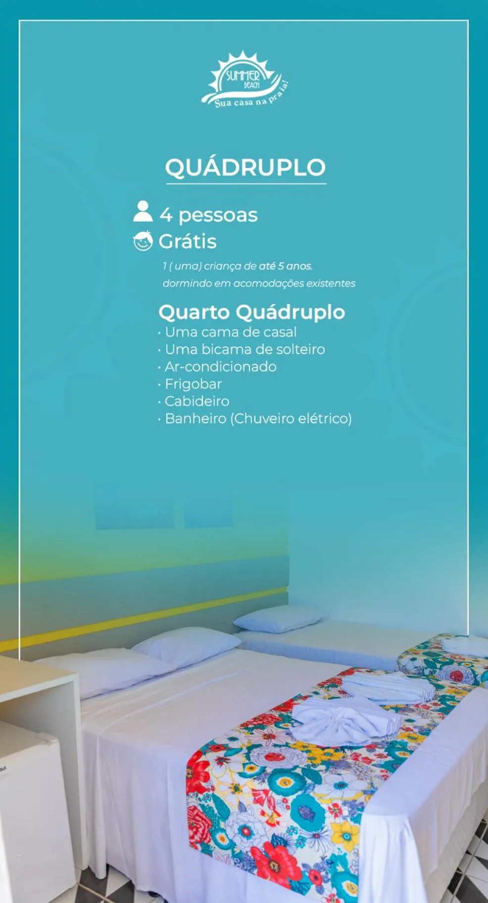 Photo of the whole room, Bed in Pousada Summer Beach by AFT