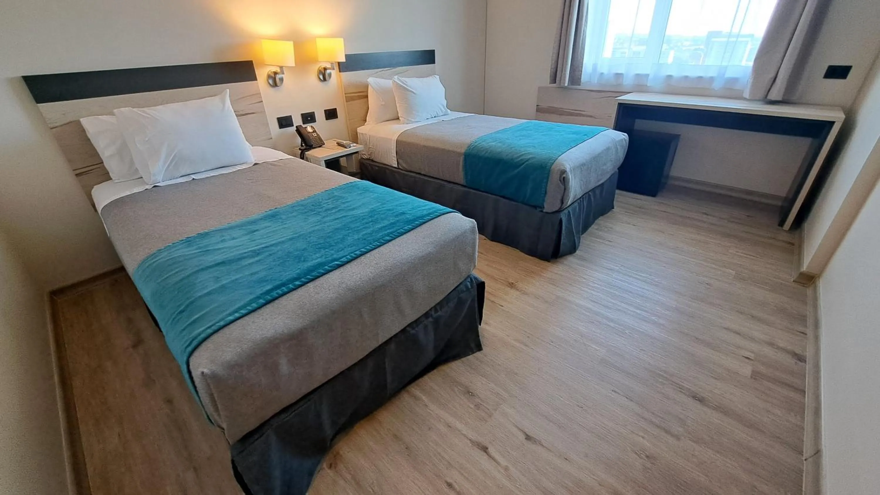 Bedroom, Bed in Hotel Diego de Almagro Temuco Express