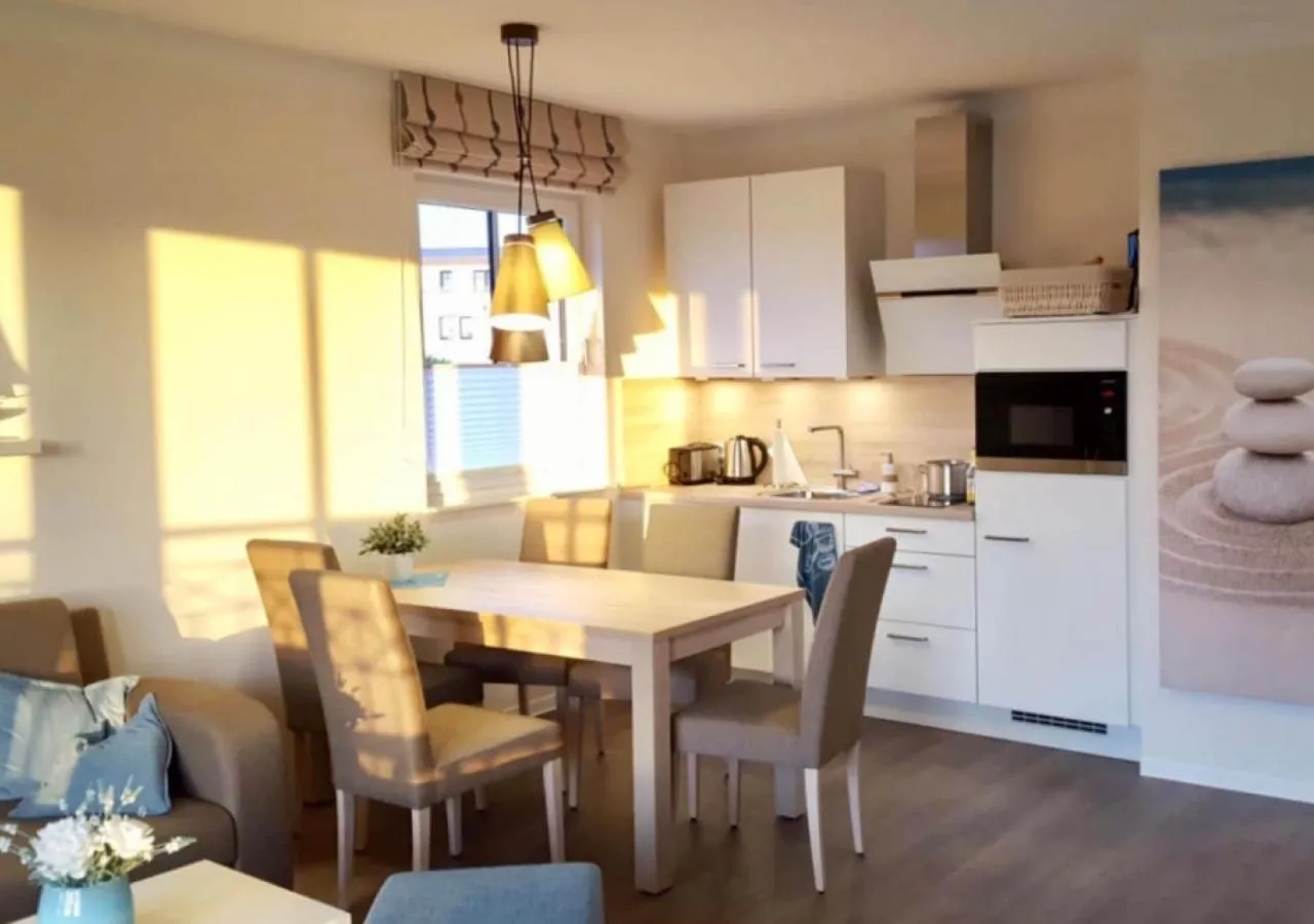 kitchen in Aparthotel Waterkant Suites - Fewos am Meer mit SPA
