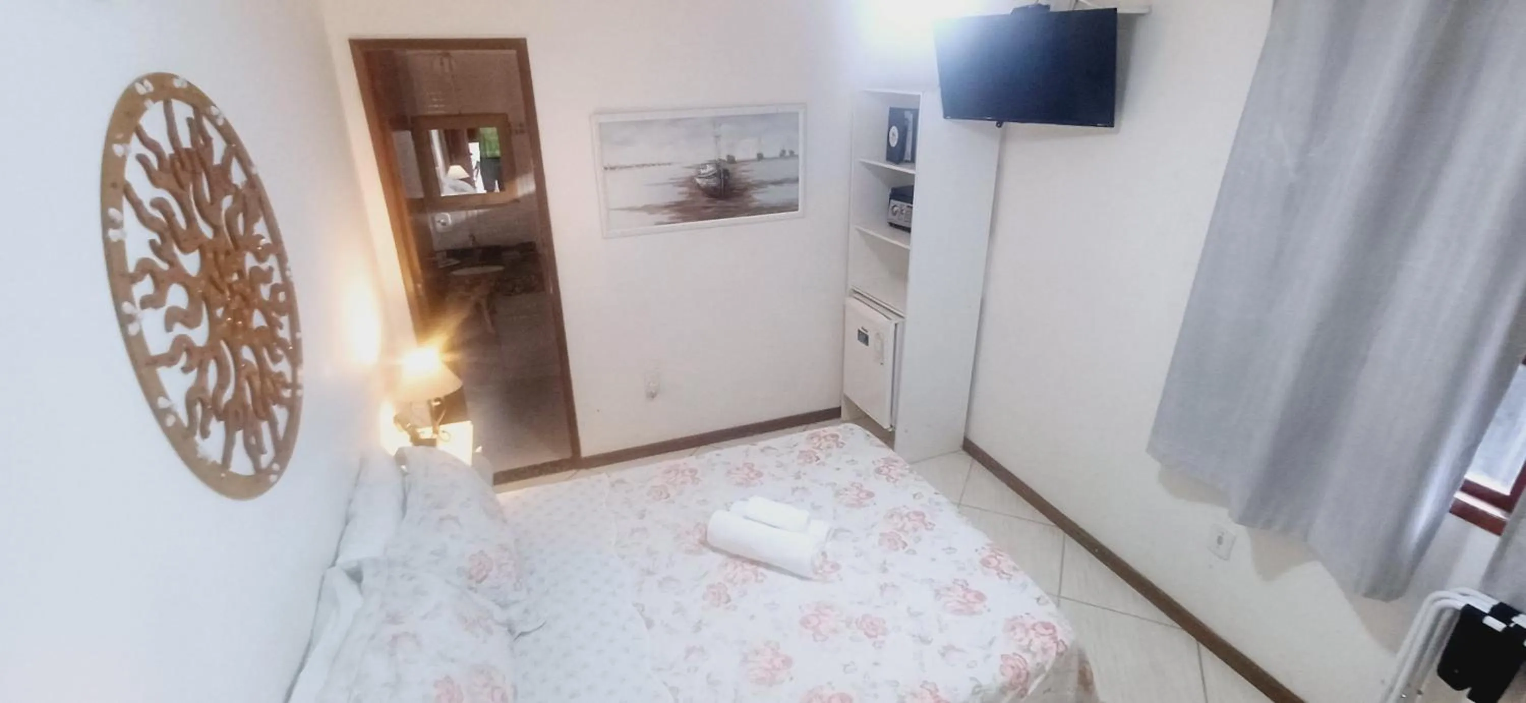 Bed in Pousada Horizonte dos Borbas