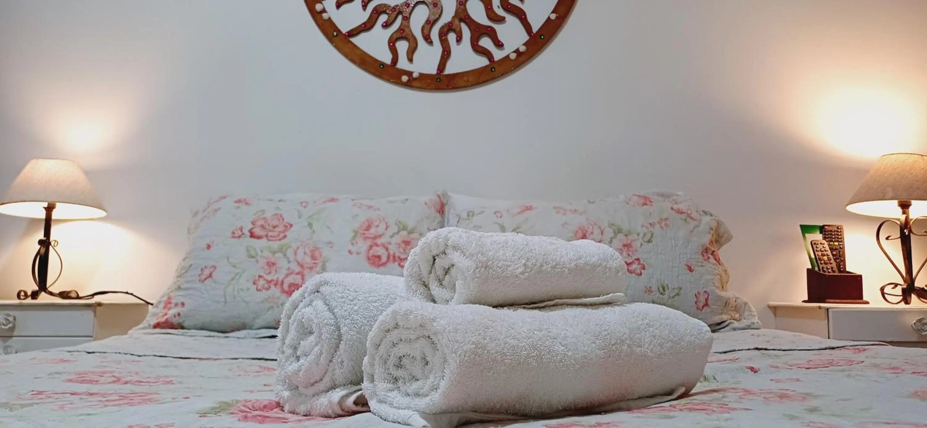 Bed in Pousada Horizonte dos Borbas