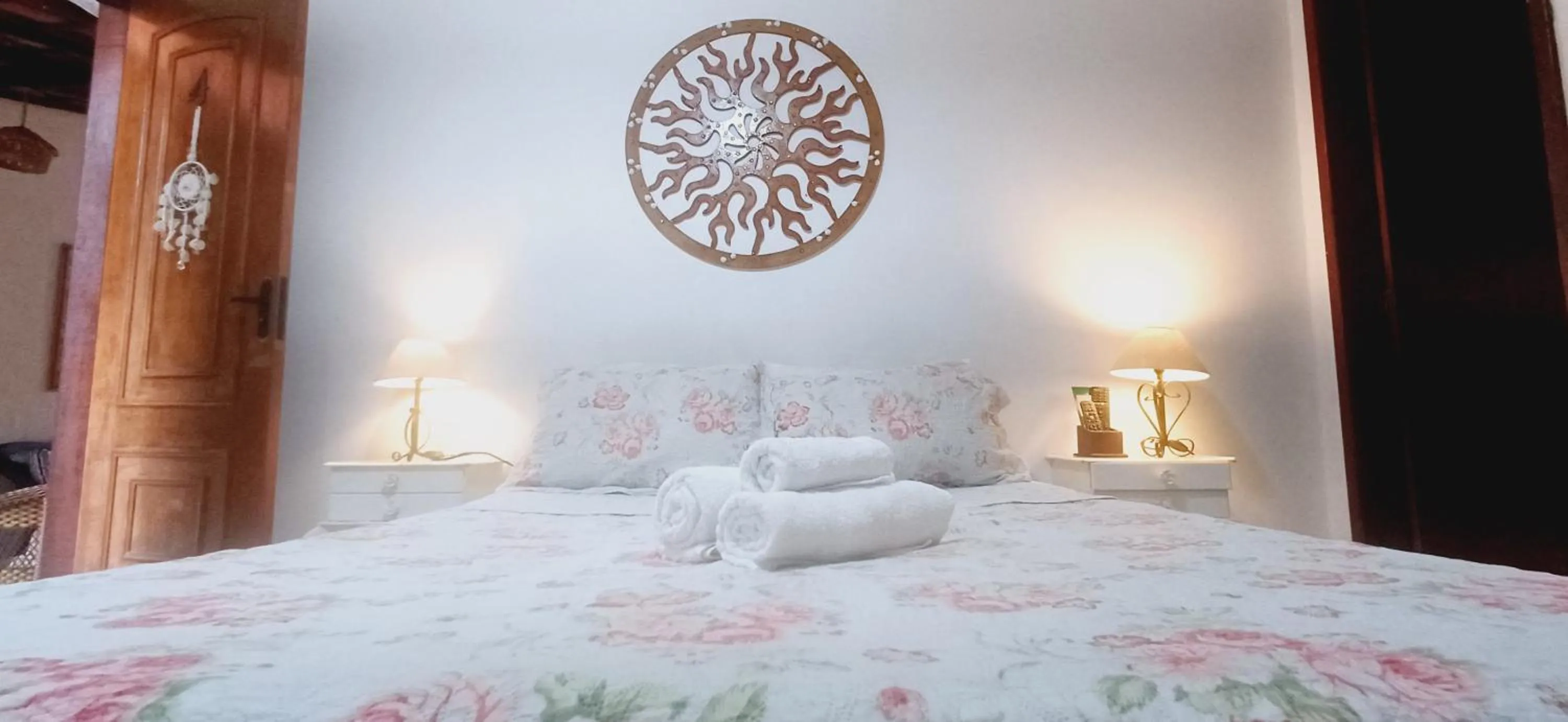 Bed in Pousada Horizonte dos Borbas