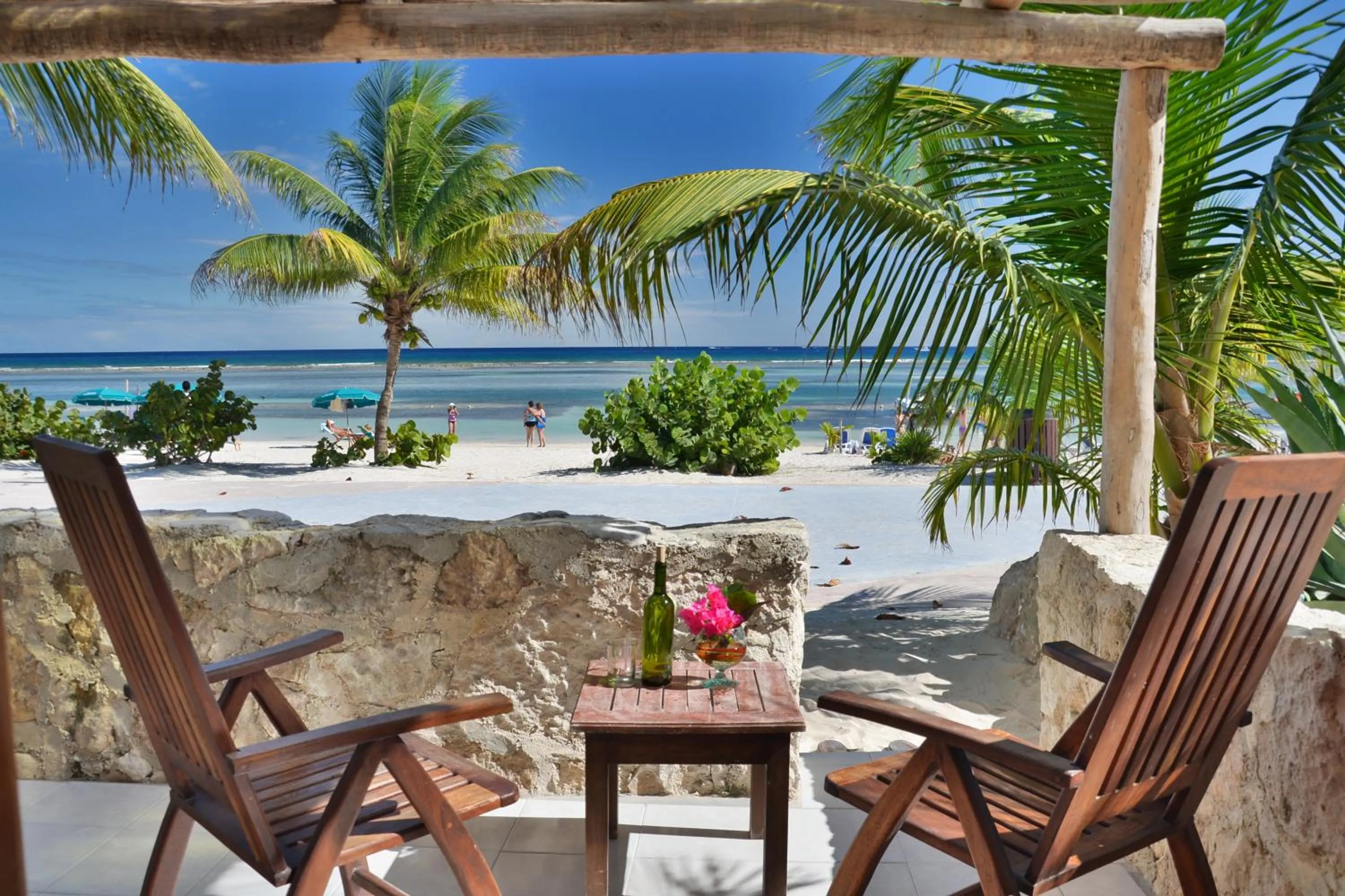 Patio in Nacional Beach Club & Bungalows