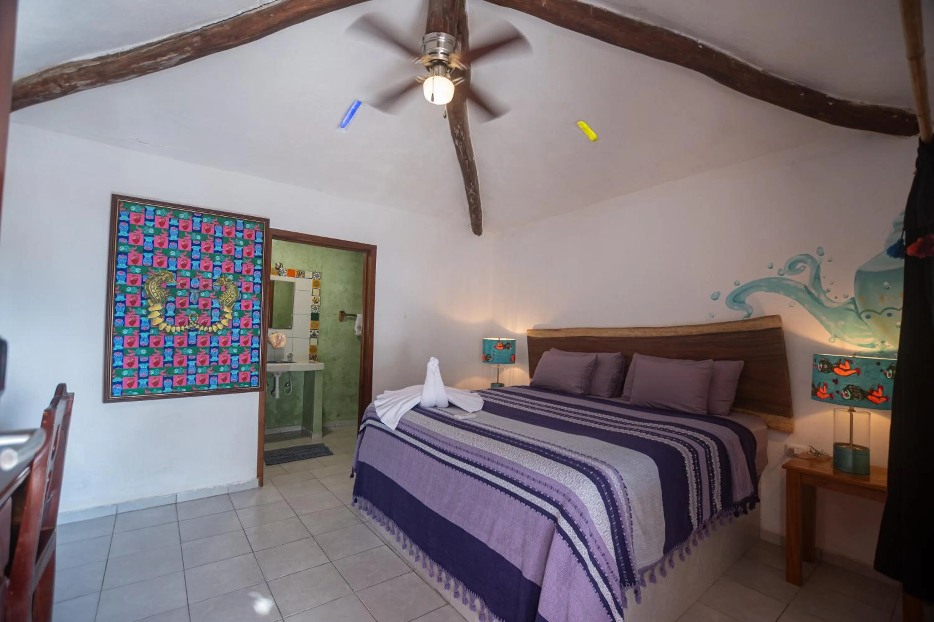 Bed in Nacional Beach Club & Bungalows
