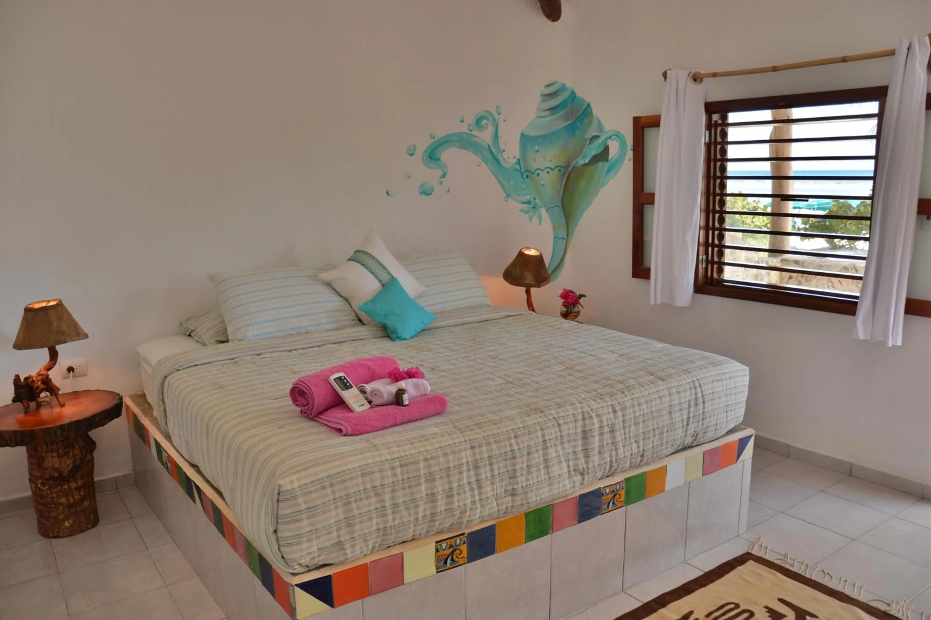 Bed in Nacional Beach Club & Bungalows