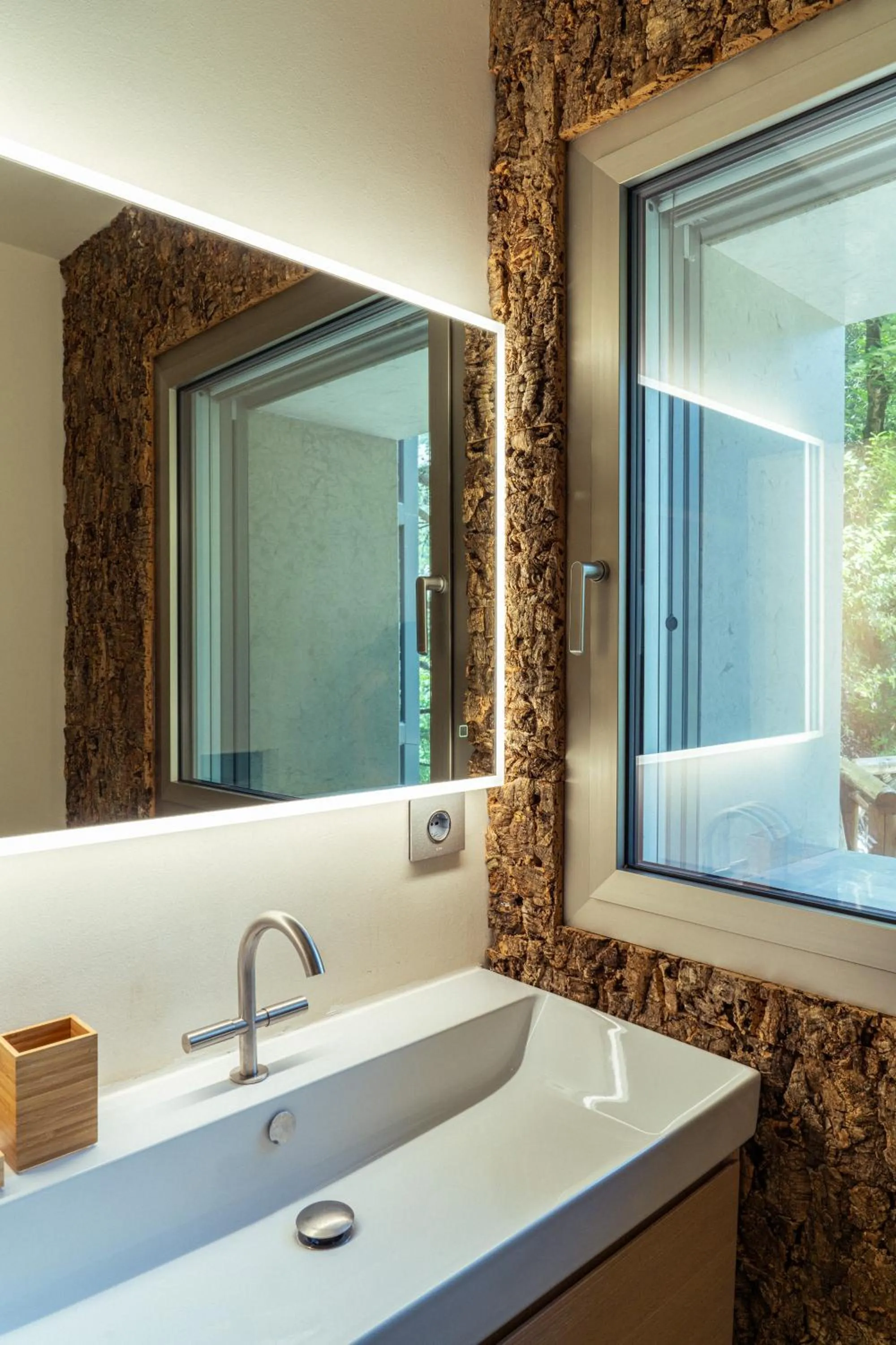 Bathroom in La Forestale Luxury Ecolodge B&B Primo Piano