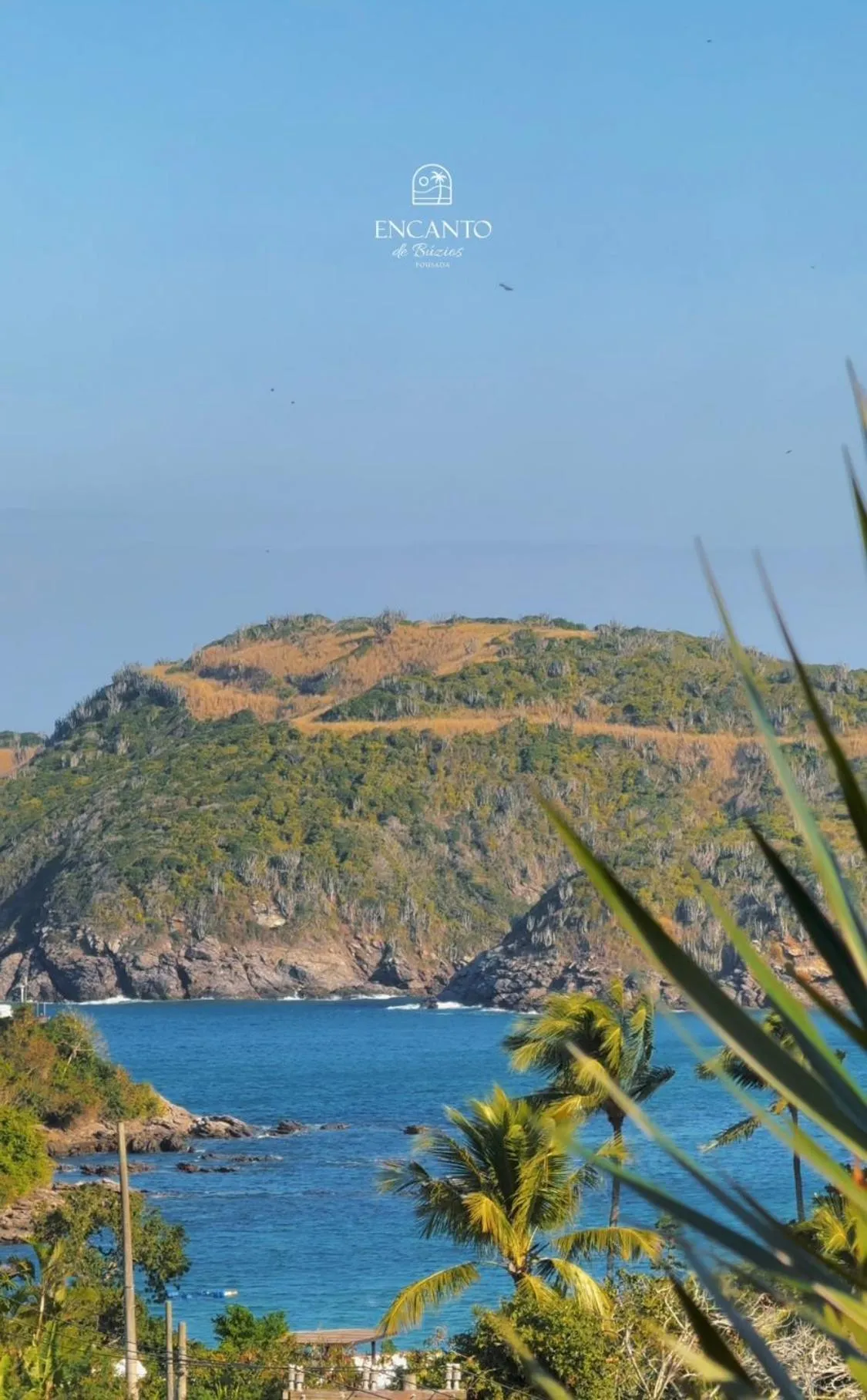 Sea view in Pousada Encanto de Búzios