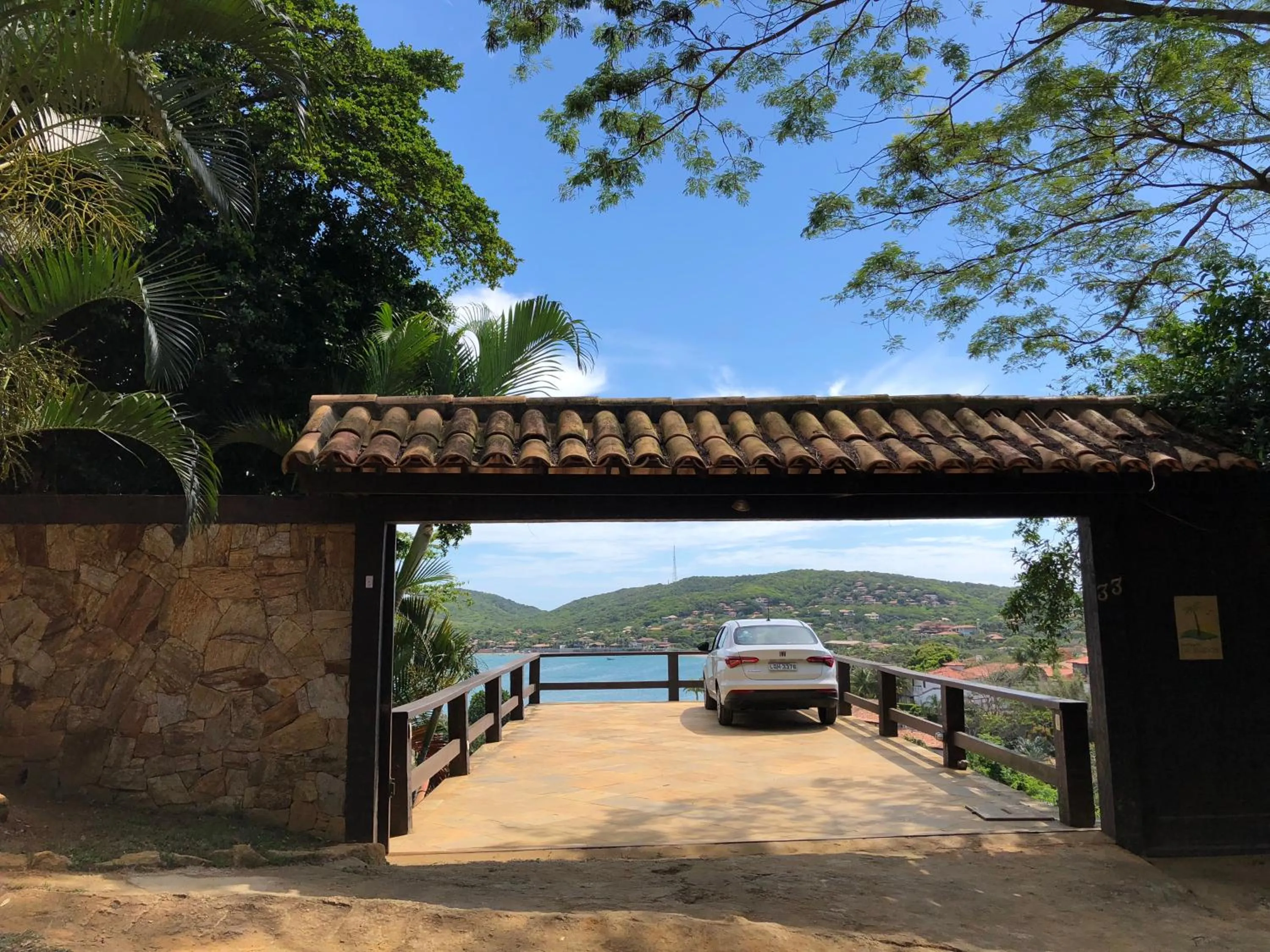 Parking in Pousada Encanto de Búzios