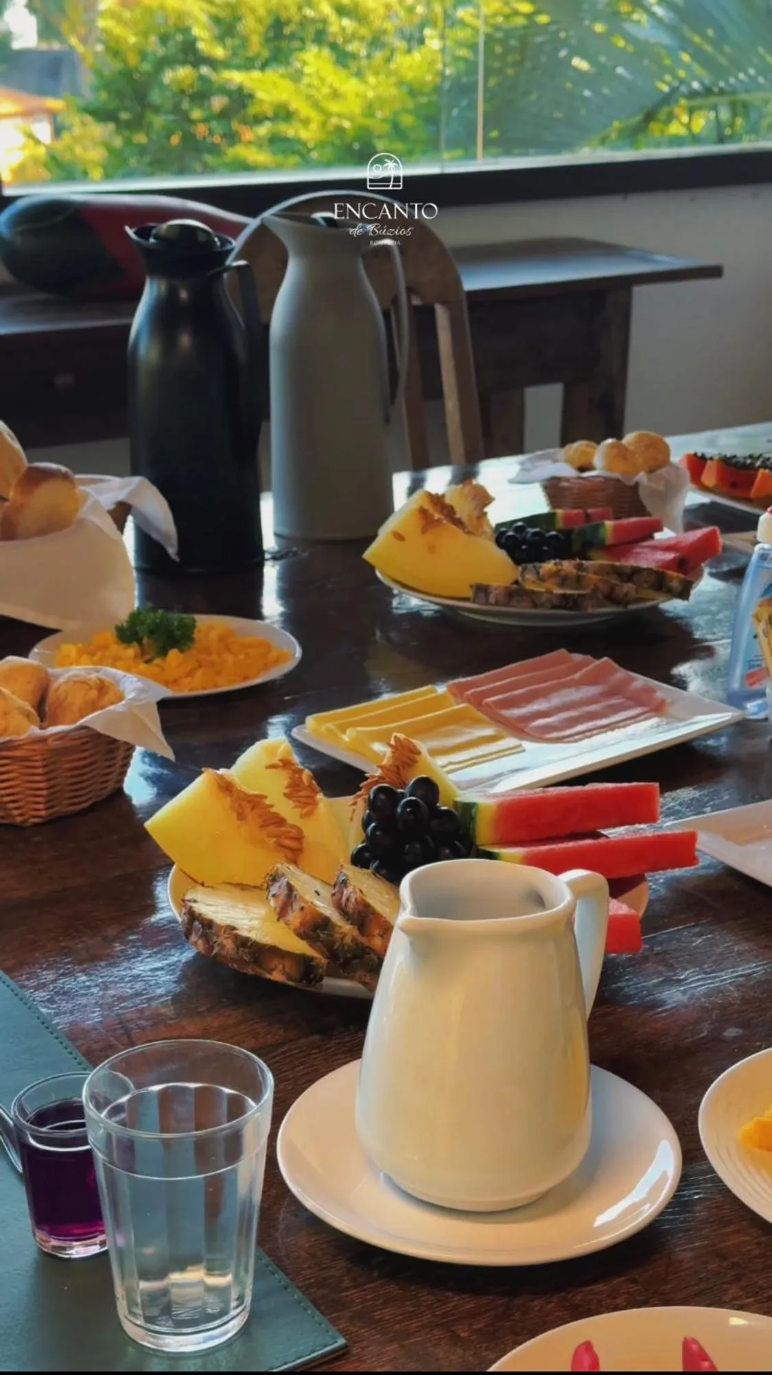 Breakfast in Pousada Encanto de Búzios