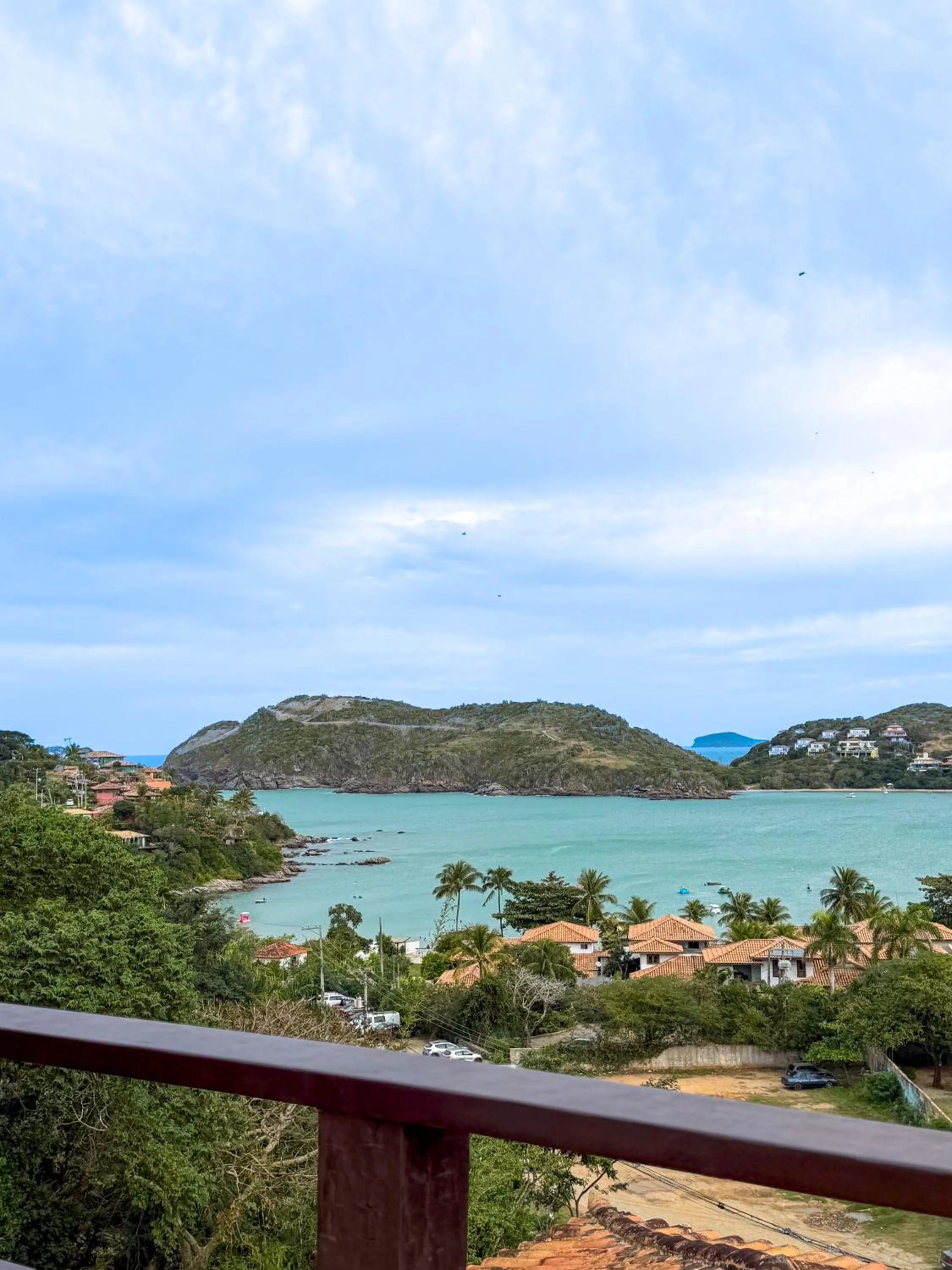 Sea view in Pousada Encanto de Búzios