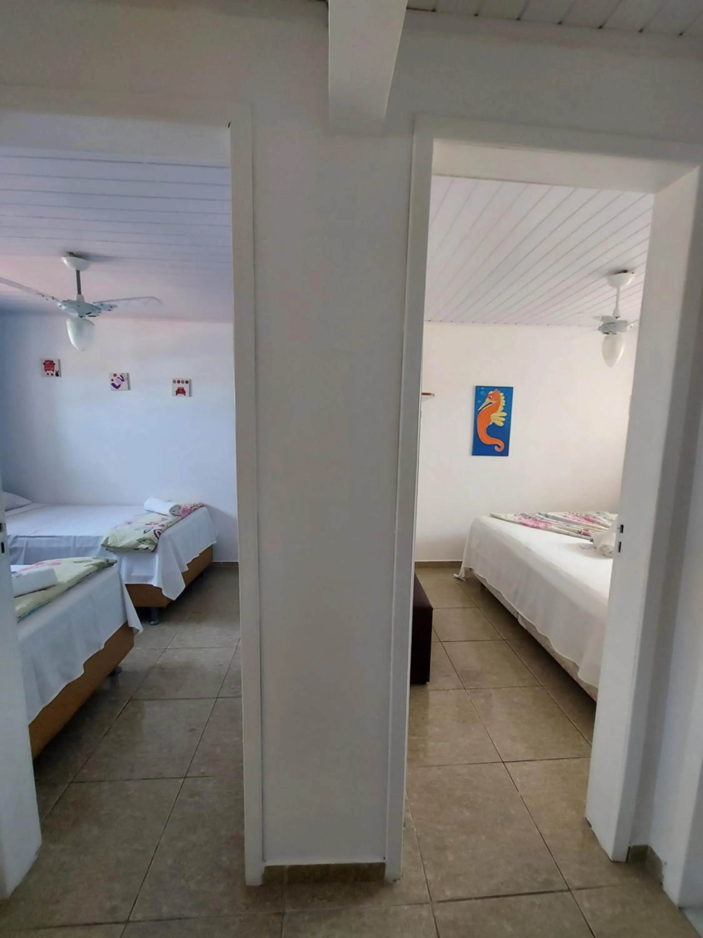 Bed in Canema Pousada