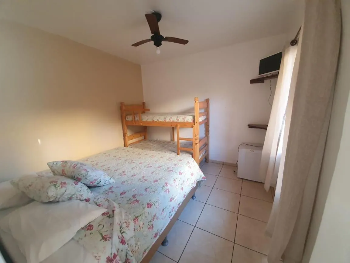 Bed in Canema Pousada