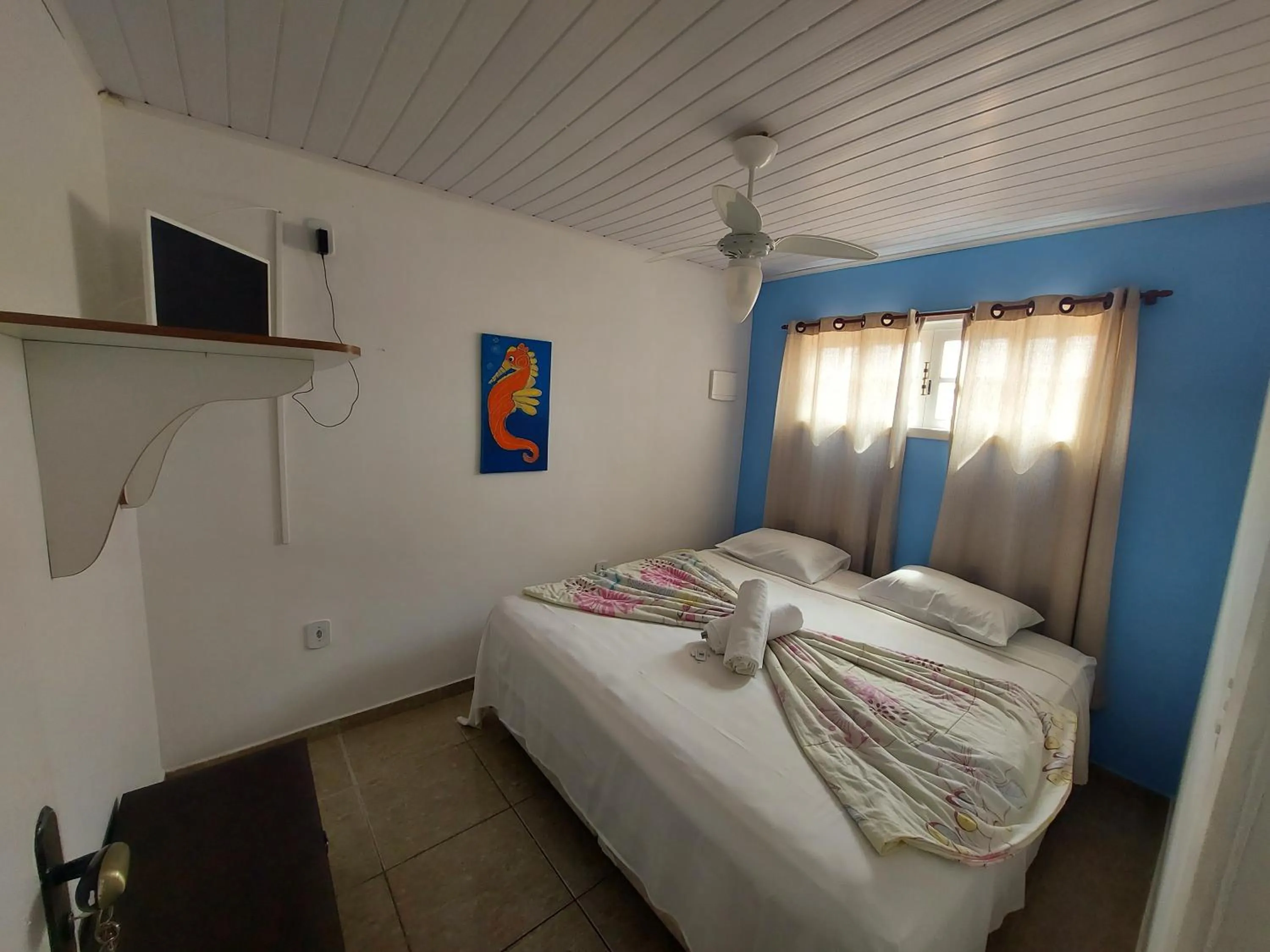 Bed in Canema Pousada