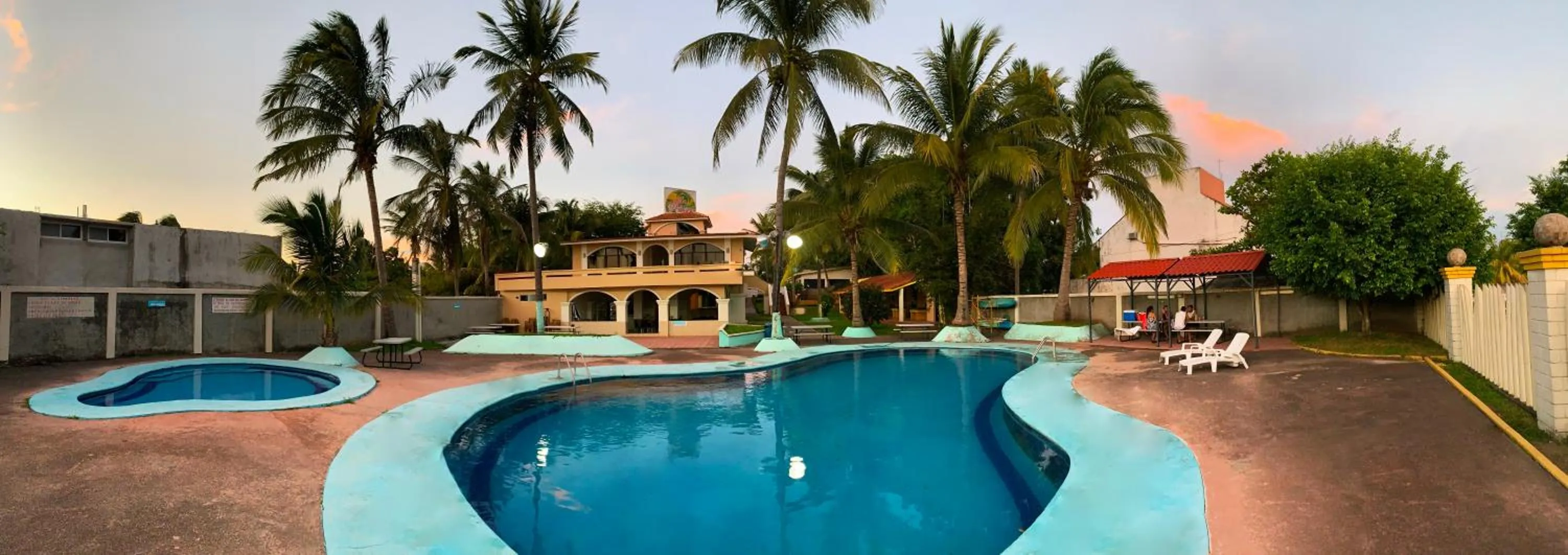 Swimming pool in Hotel Gran Palmeiras