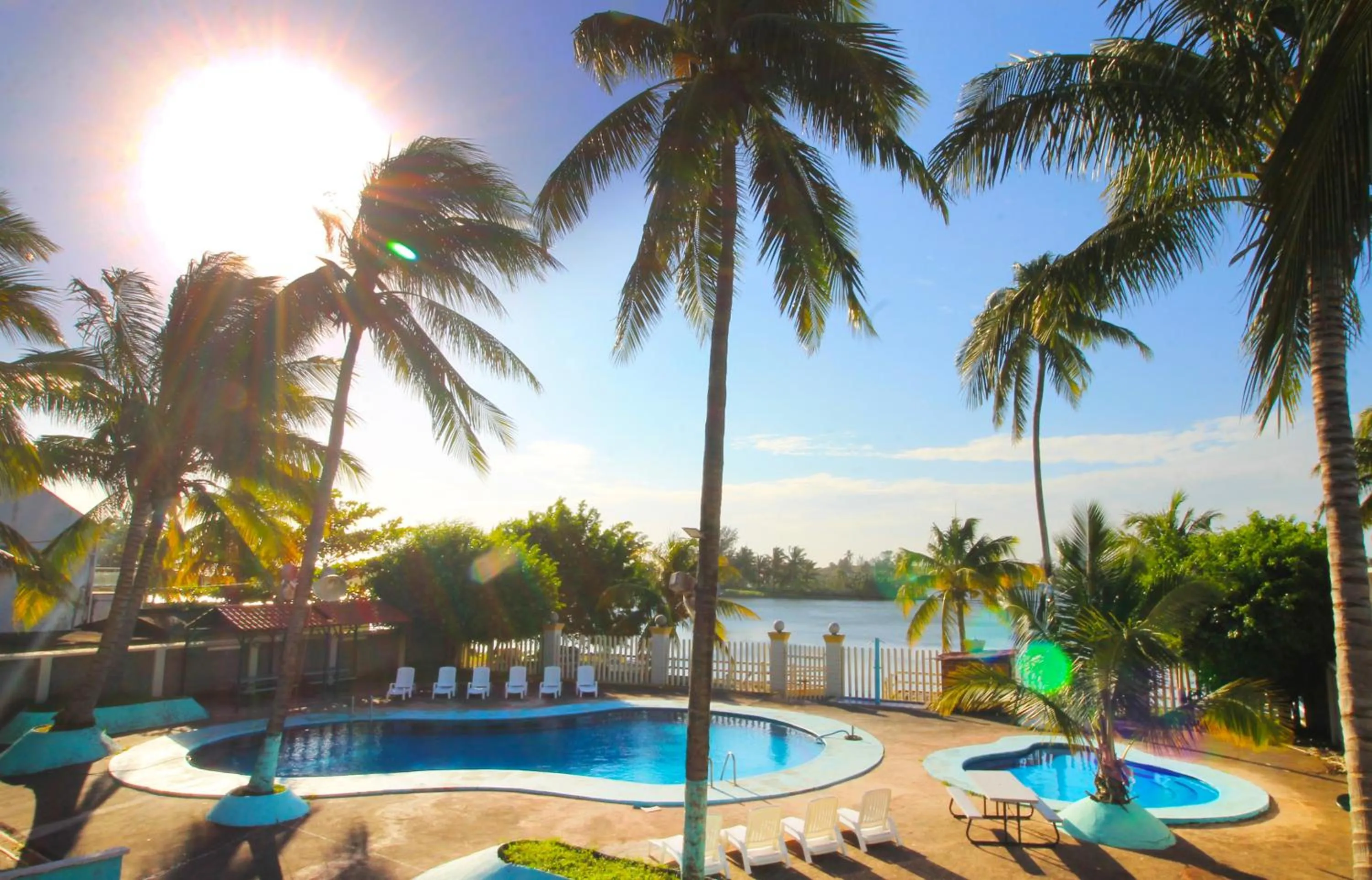 Swimming pool in Hotel Gran Palmeiras